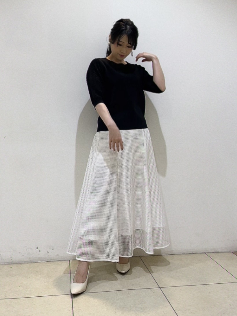 watanabeさんの「UNTITLED｜【洗える】エレガンススリーブニット」を使ったコーディネート