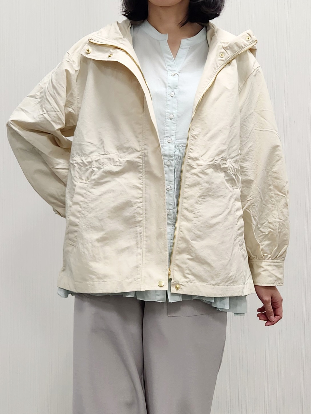 naraさんの「Dessin｜ボイルブラウス」を使ったコーディネート