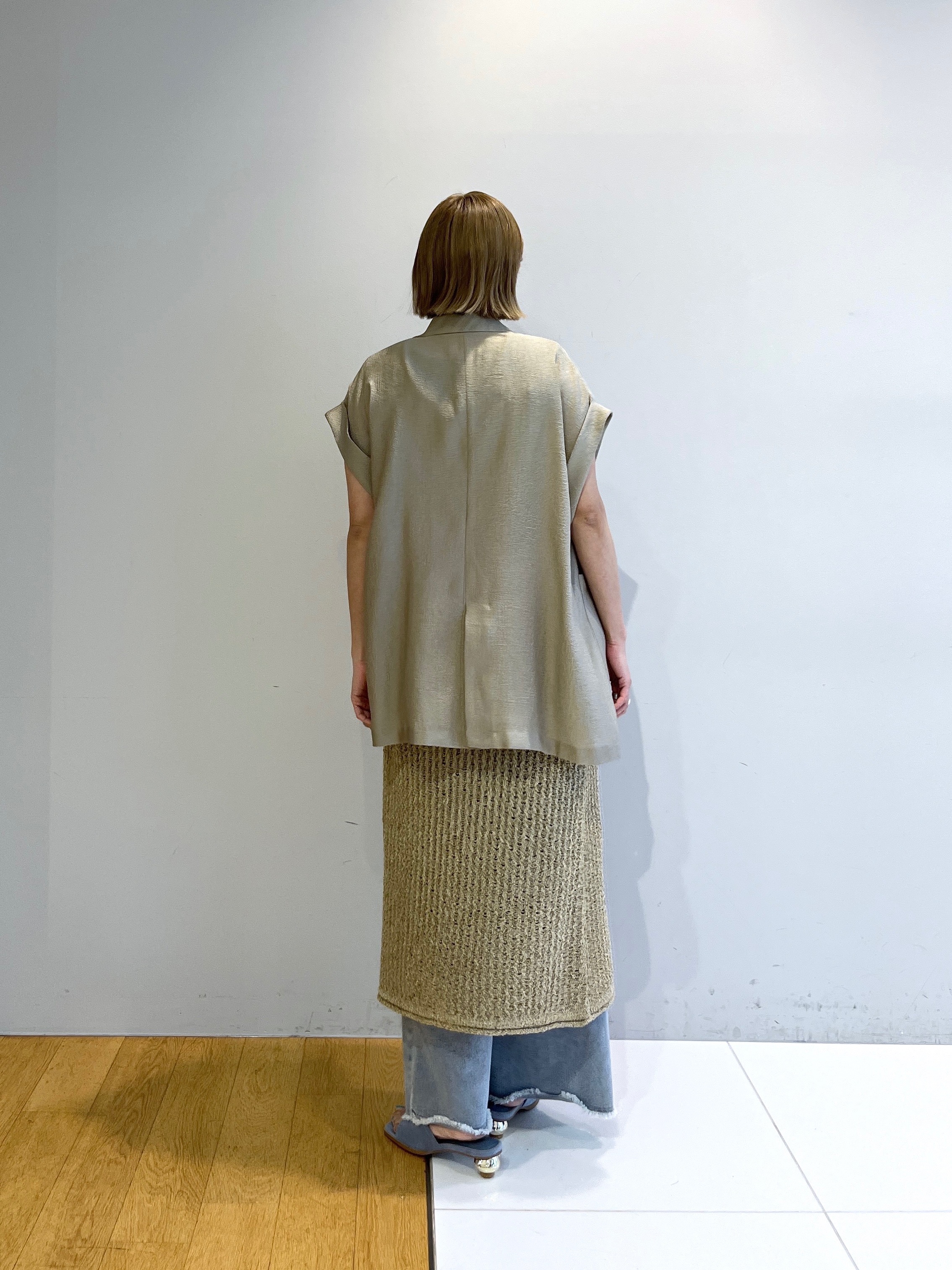 Harukaさんの「INDIVI｜メランジニットワンピース」を使ったコーディネート