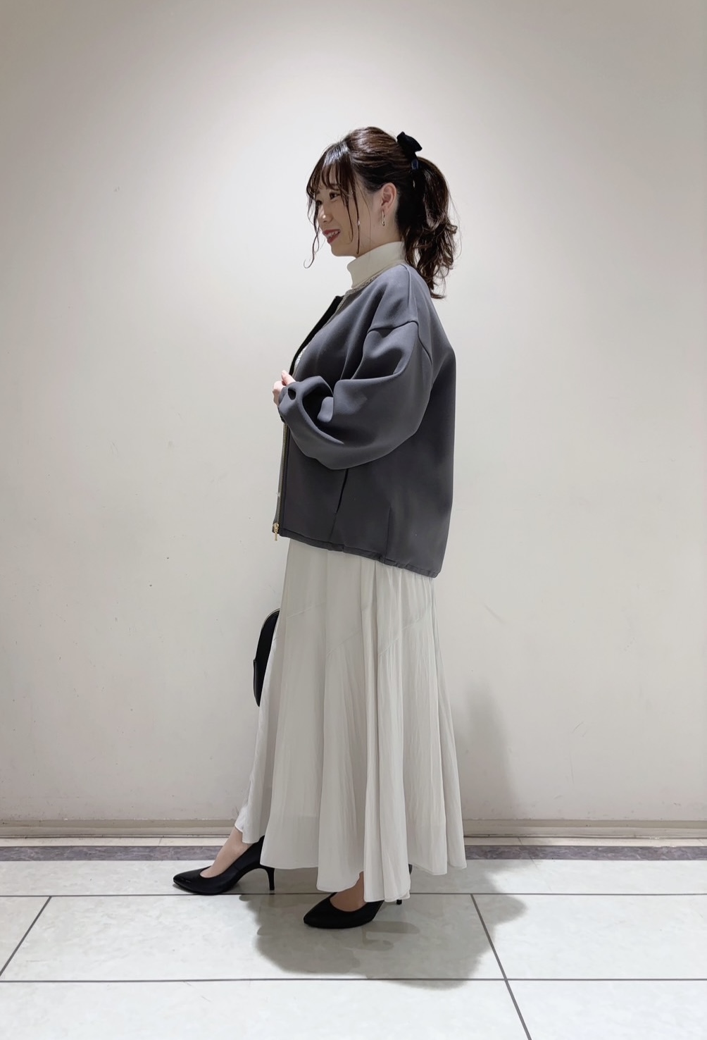ユナさんの「UNTITLED｜【春アウター/ゆったり】ダンボールジップブルゾン」を使ったコーディネート