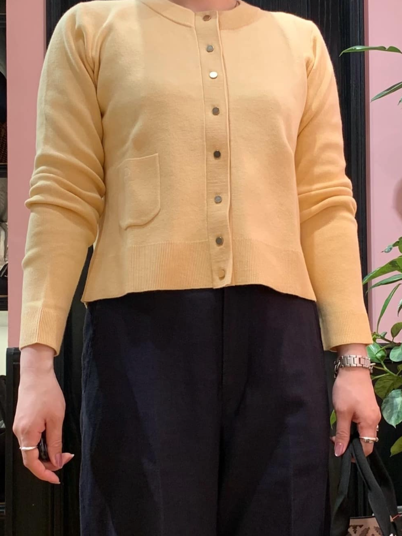 SAKAIさんの「DRESSTERIOR｜ウォッシャブルコットンカシミヤカーディガン」を使ったコーディネート