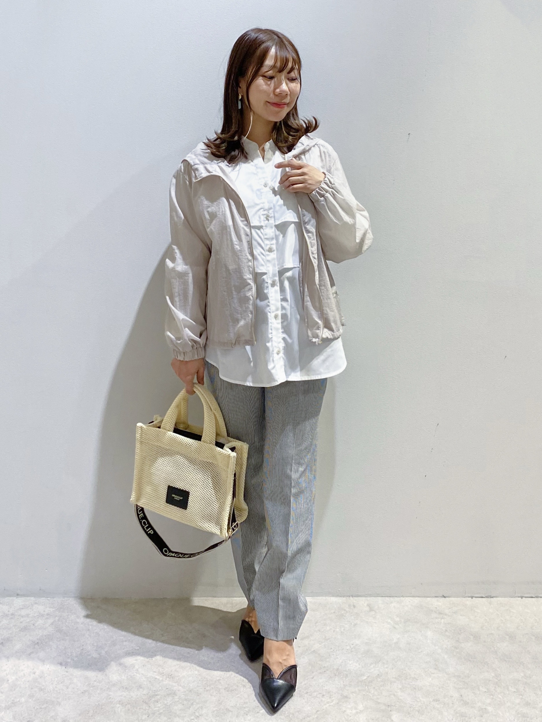 ちぃさんの「OPAQUE.CLIP｜【撥水】Everyday！すきブルゾン《イージーアイロン／洗濯機OK》」を使ったコーディネート