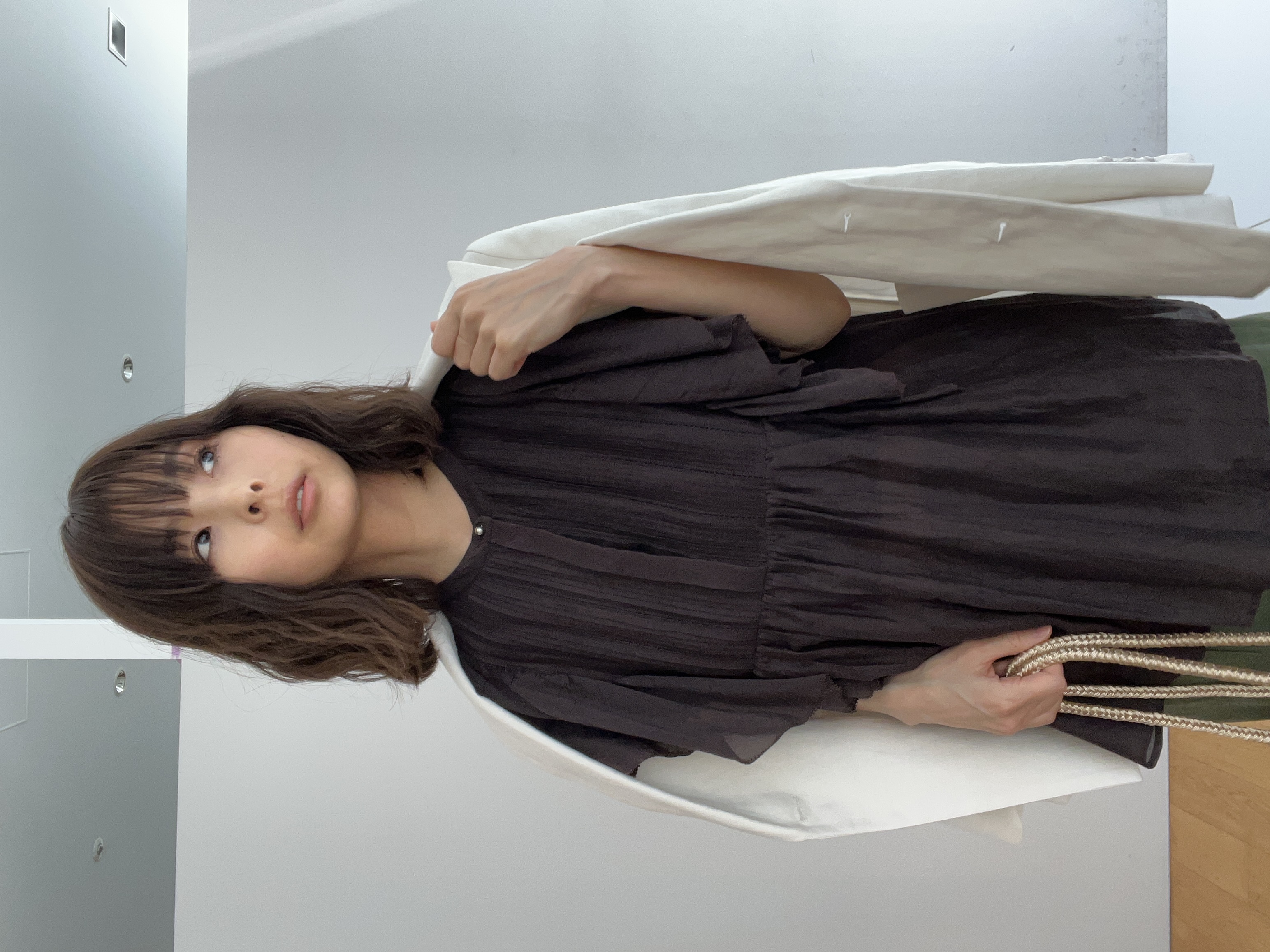 misaさんの「DRESSTERIOR｜【セットアップ可】リネンブレンドダブルブレストジャケット」を使ったコーディネート
