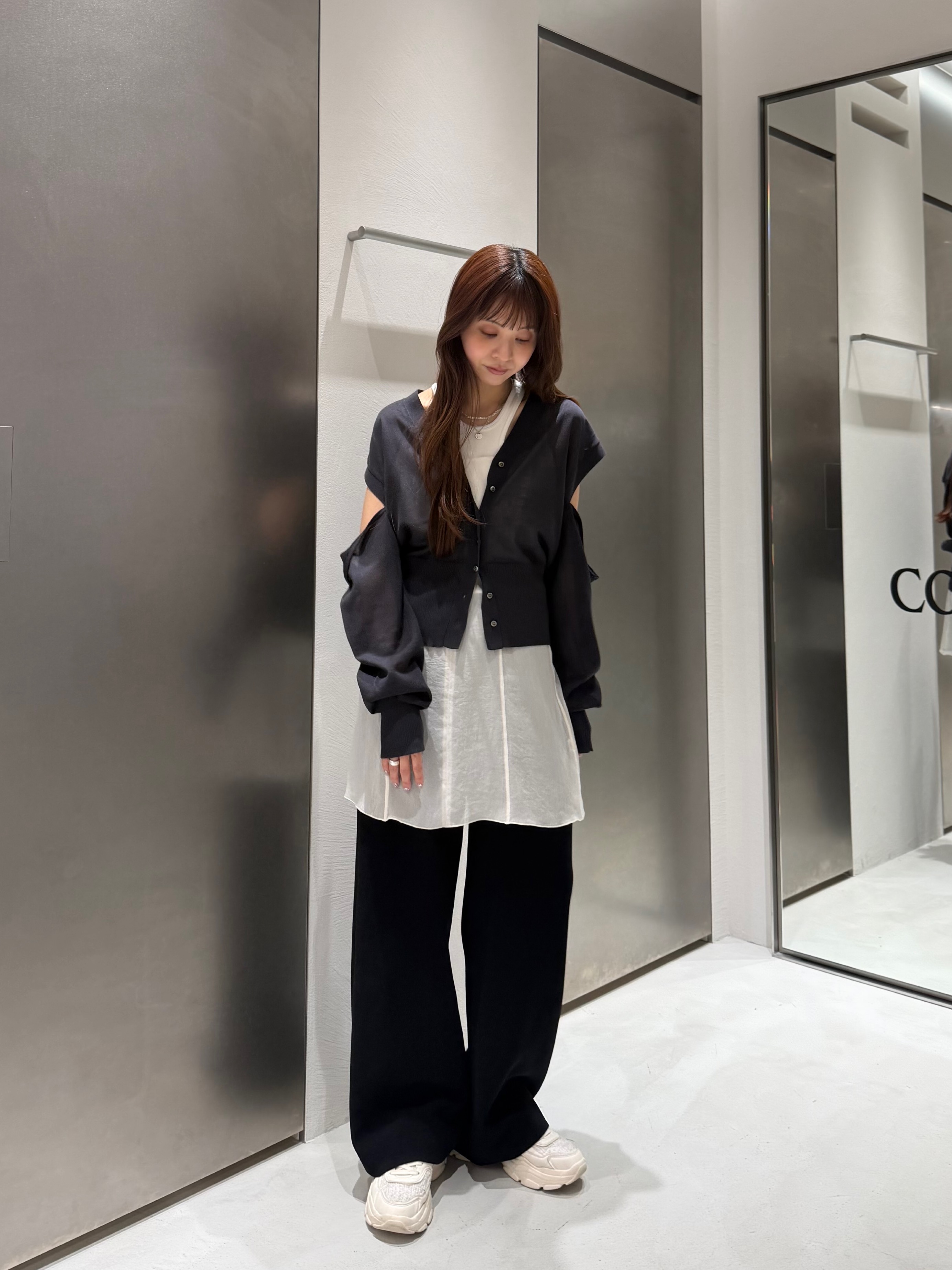 kanamiさんの「CODE A｜georgette cami」を使ったコーディネート