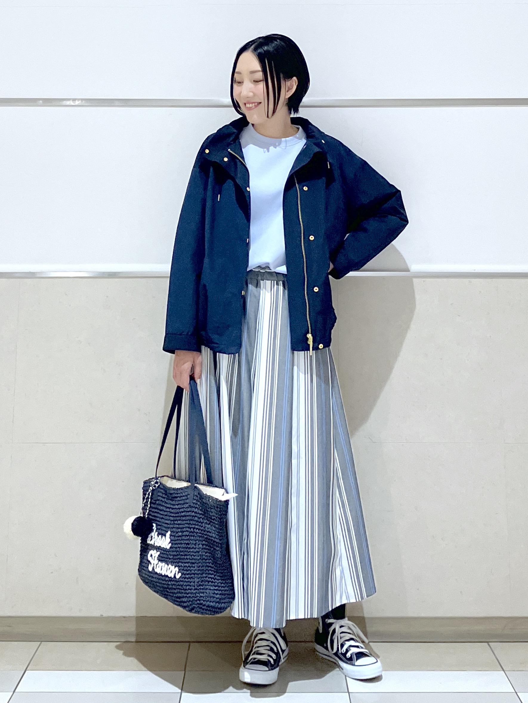 eriko さんの「Dessin｜【洗える】8分袖ボンディングカットソー」を使ったコーディネート