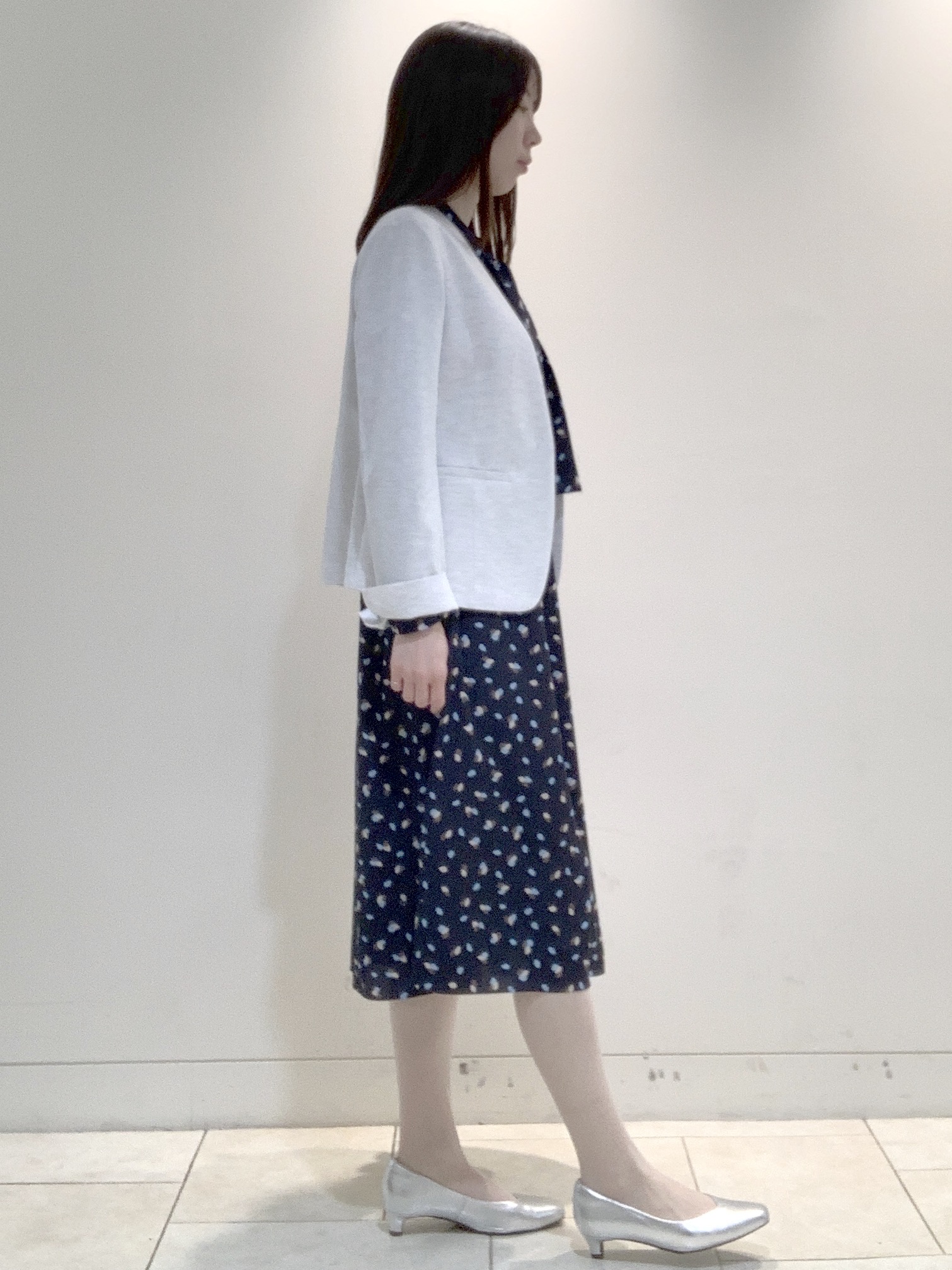 ヤマグチさんの「Reflect｜【SS-4Lサイズ／UVカット／接触冷感】匠ジャケット／ノーカラー」を使ったコーディネート