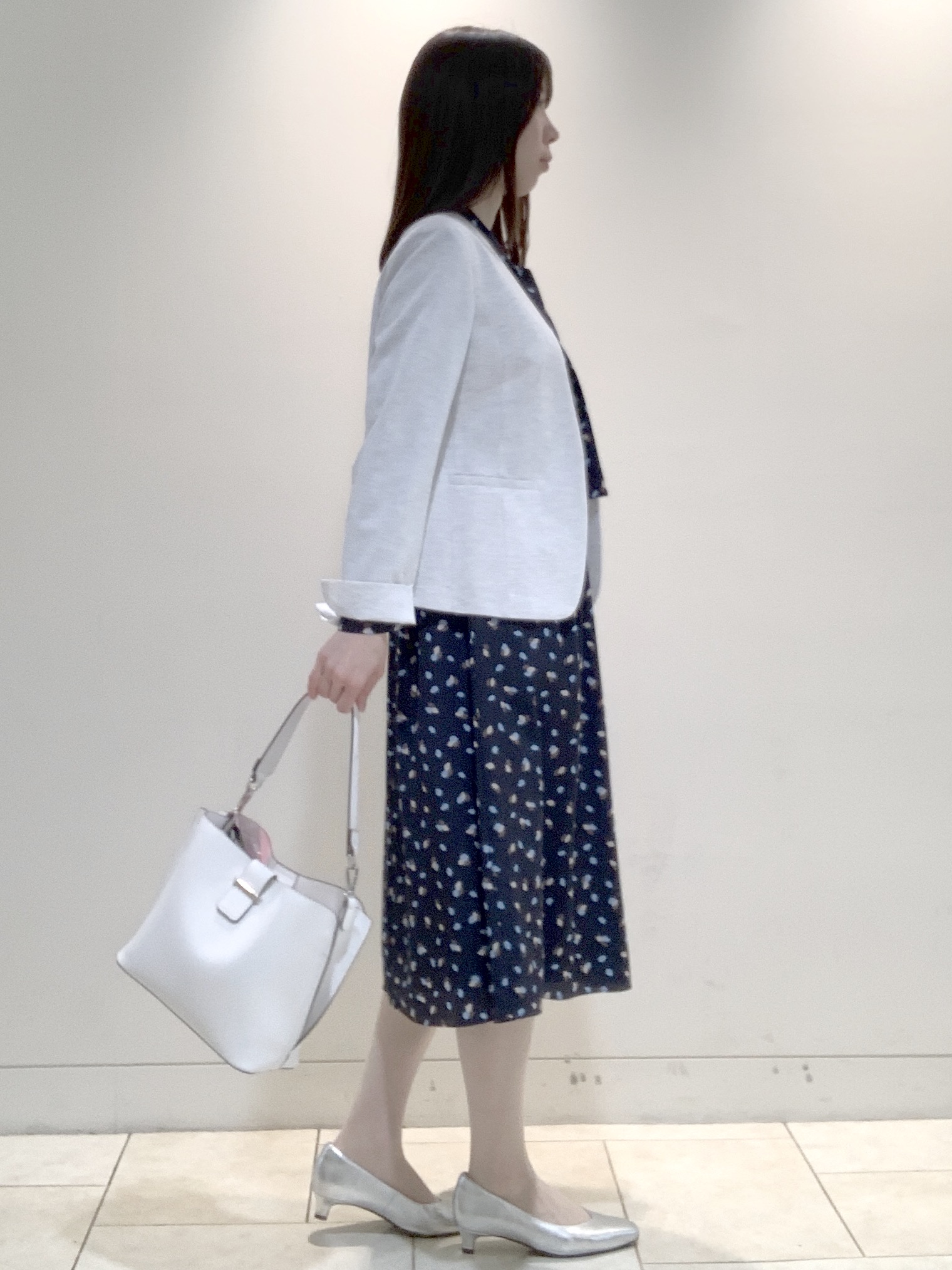 ヤマグチさんの「Reflect｜【SS-4Lサイズ／UVカット／接触冷感】匠ジャケット／ノーカラー」を使ったコーディネート