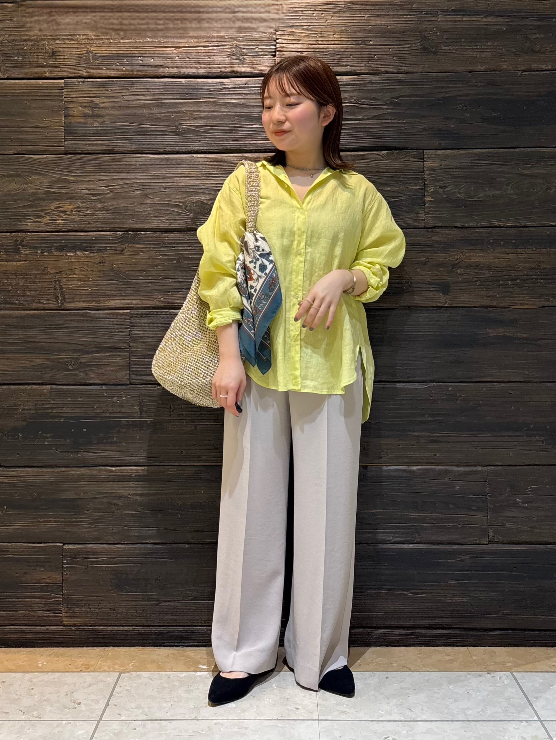 sakuさんの「INDIVI｜【日本製】ビスチェインナータンクトップ」を使ったコーディネート