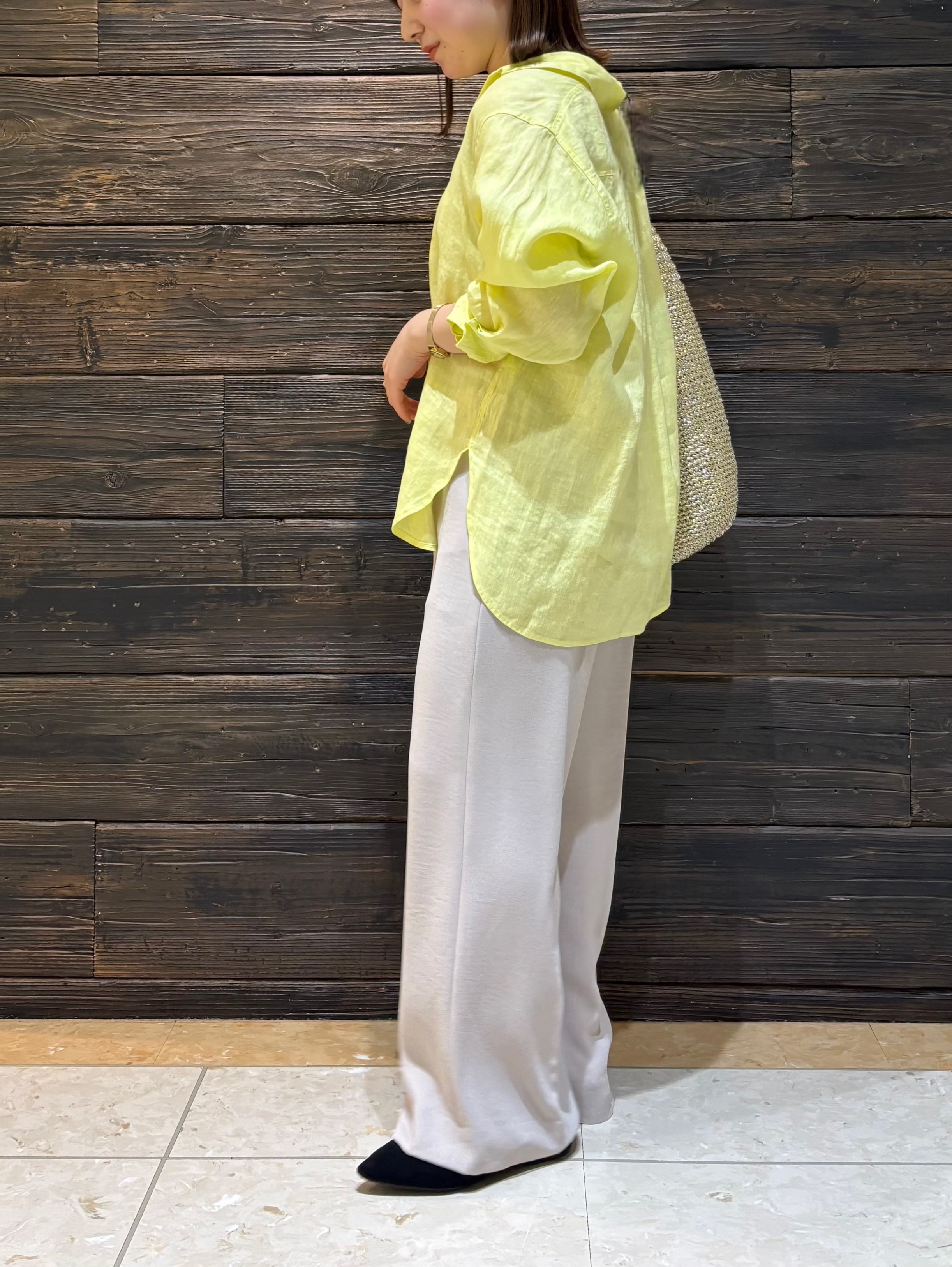 sakuさんの「INDIVI｜【日本製】ビスチェインナータンクトップ」を使ったコーディネート
