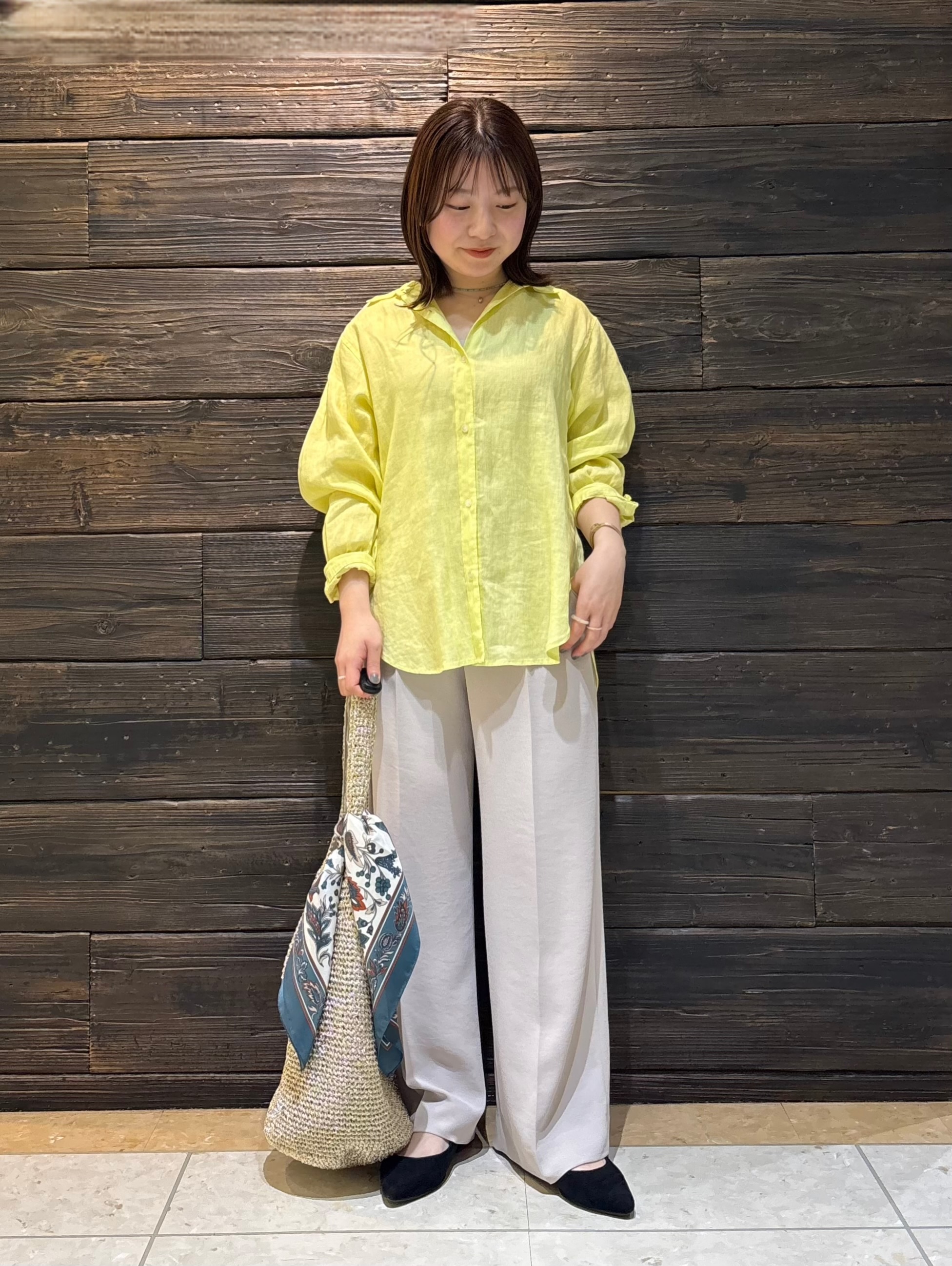 sakuさんの「INDIVI｜【日本製】ビスチェインナータンクトップ」を使ったコーディネート