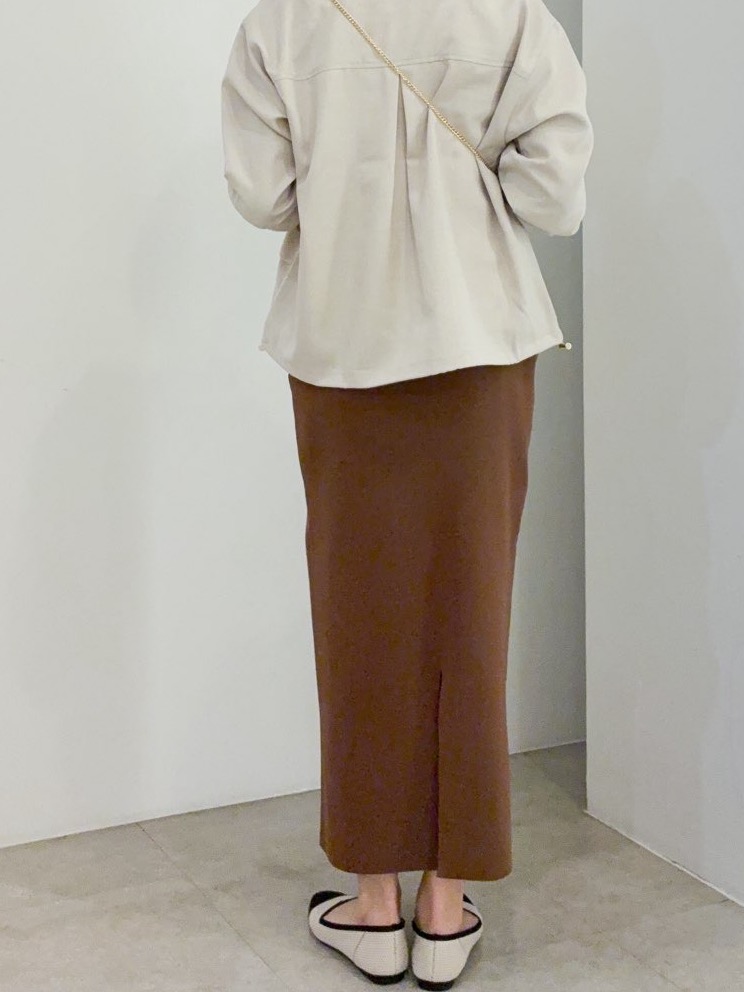 kanakoさんの「grove｜【貴島明日香さん着用・洗える】麻調ノーカラーブルゾン」を使ったコーディネート