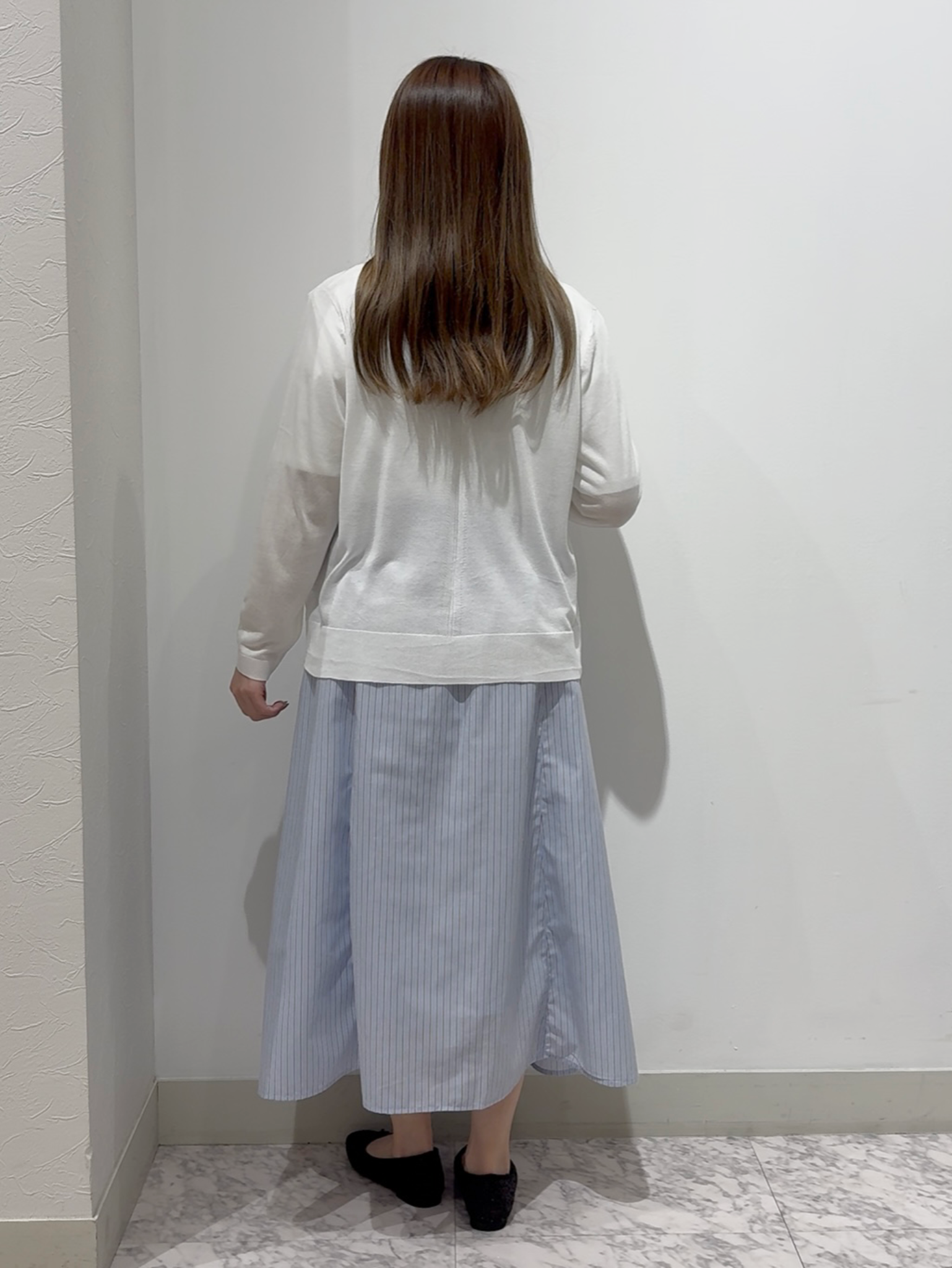 しかっちさんの「grove｜【UVカット/接触冷感】プリントアソート5分袖Tシャツ」を使ったコーディネート