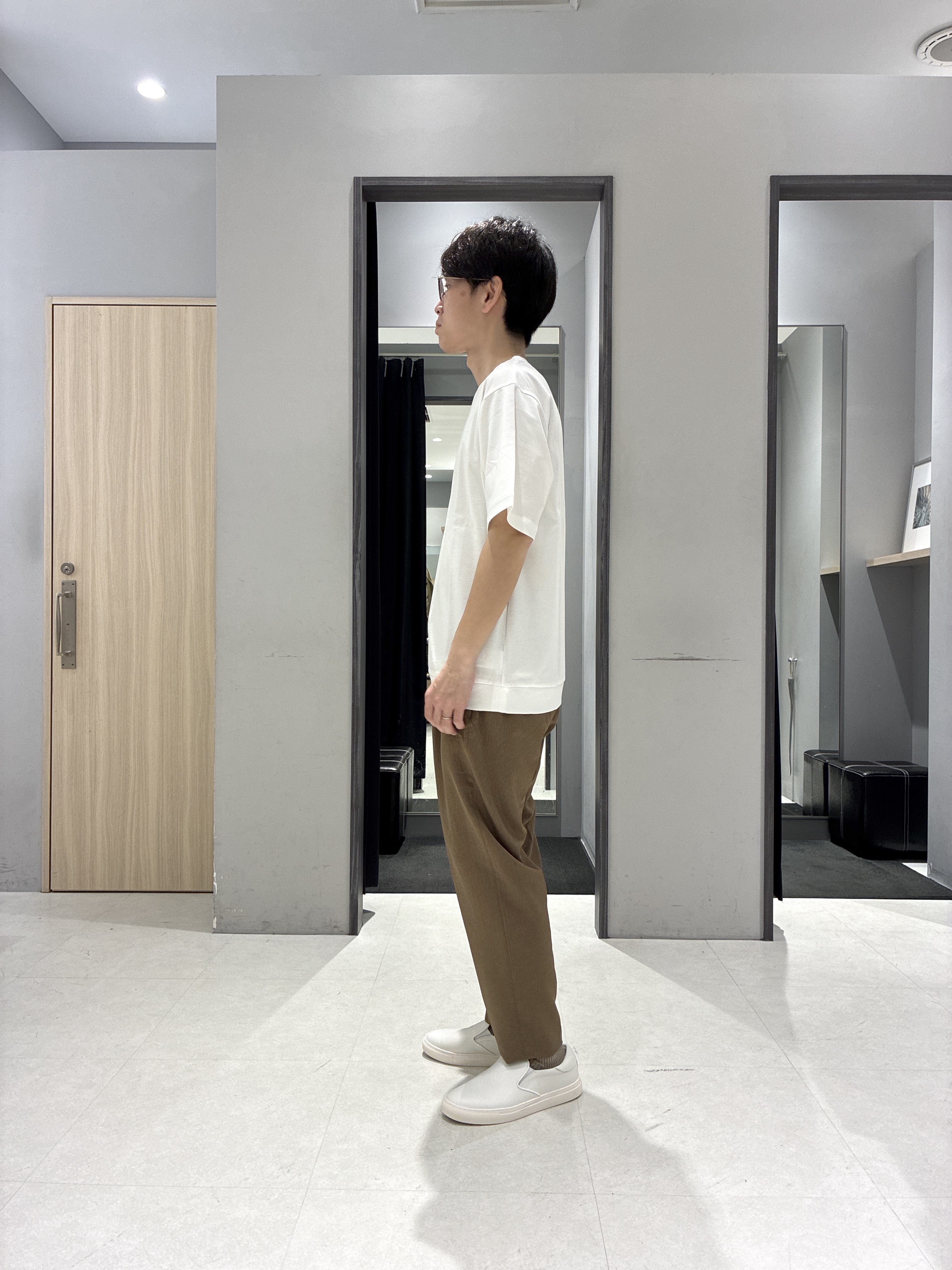 わいずみさんの「TAKEO KIKUCHI｜【撥水・洗える・シワになりにくい】 リランチェ（R） シャツ」を使ったコーディネート