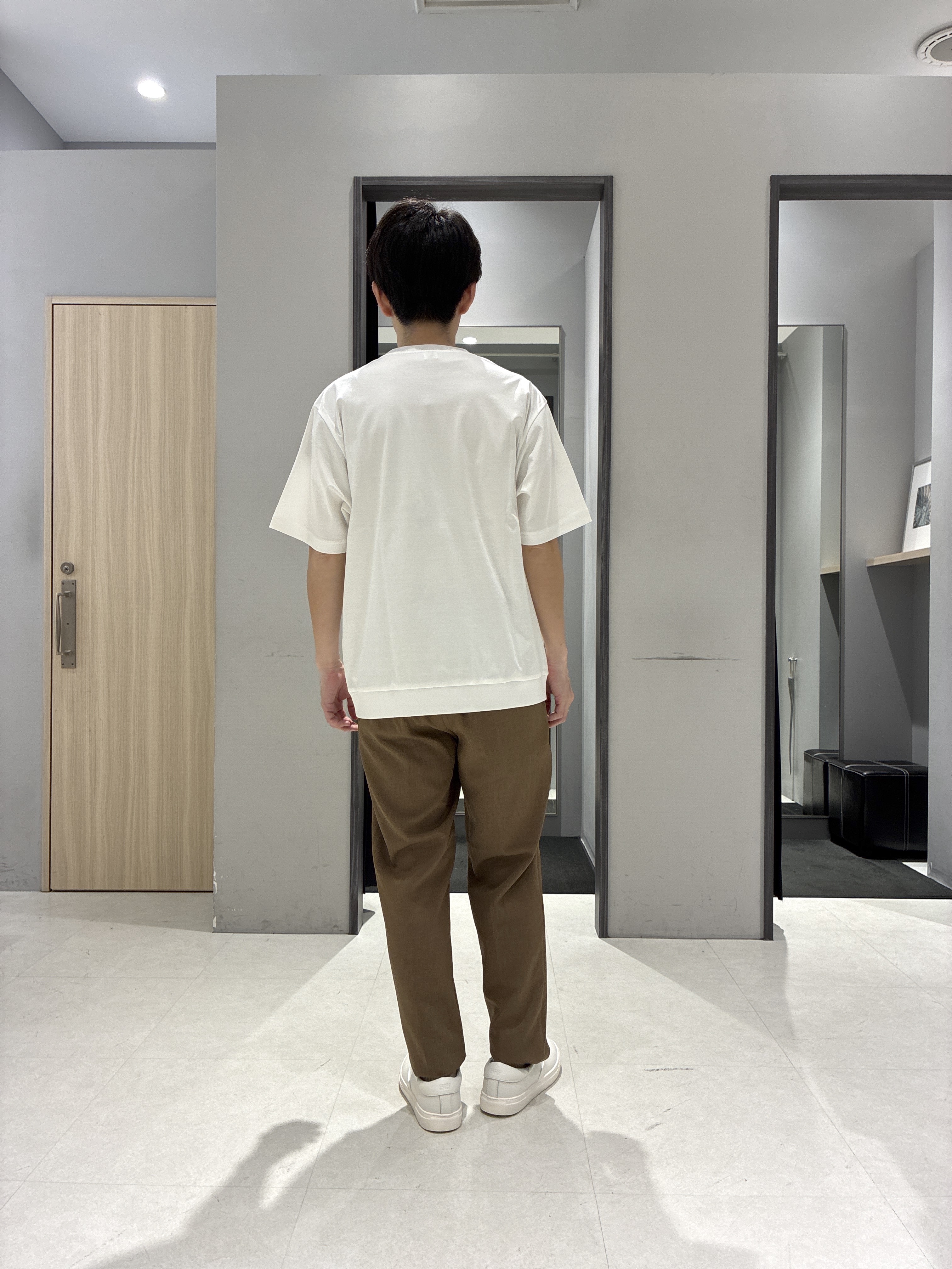 わいずみさんの「TAKEO KIKUCHI｜【撥水・洗える・シワになりにくい】 リランチェ（R） シャツ」を使ったコーディネート