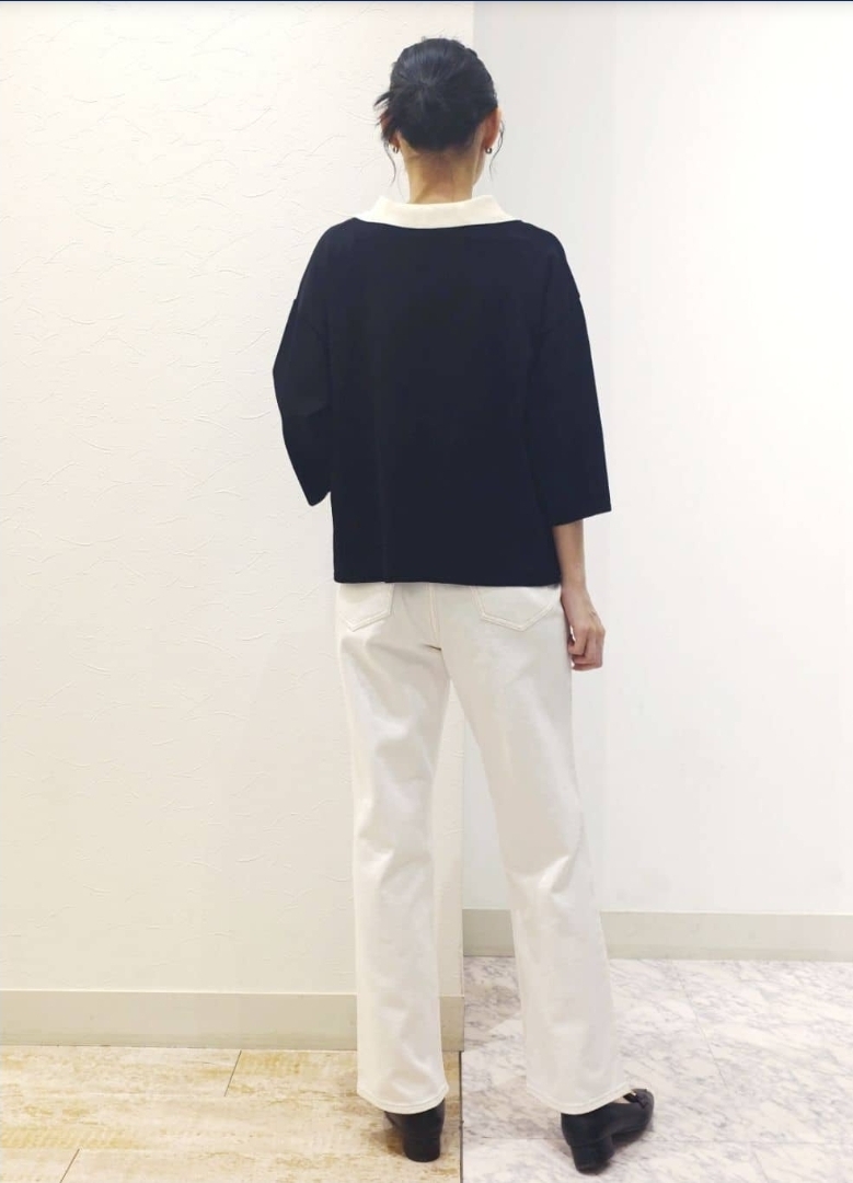 ケイさんの「grove｜【ひんやり＆UVカット】ラガークロップドプルオーバー」を使ったコーディネート