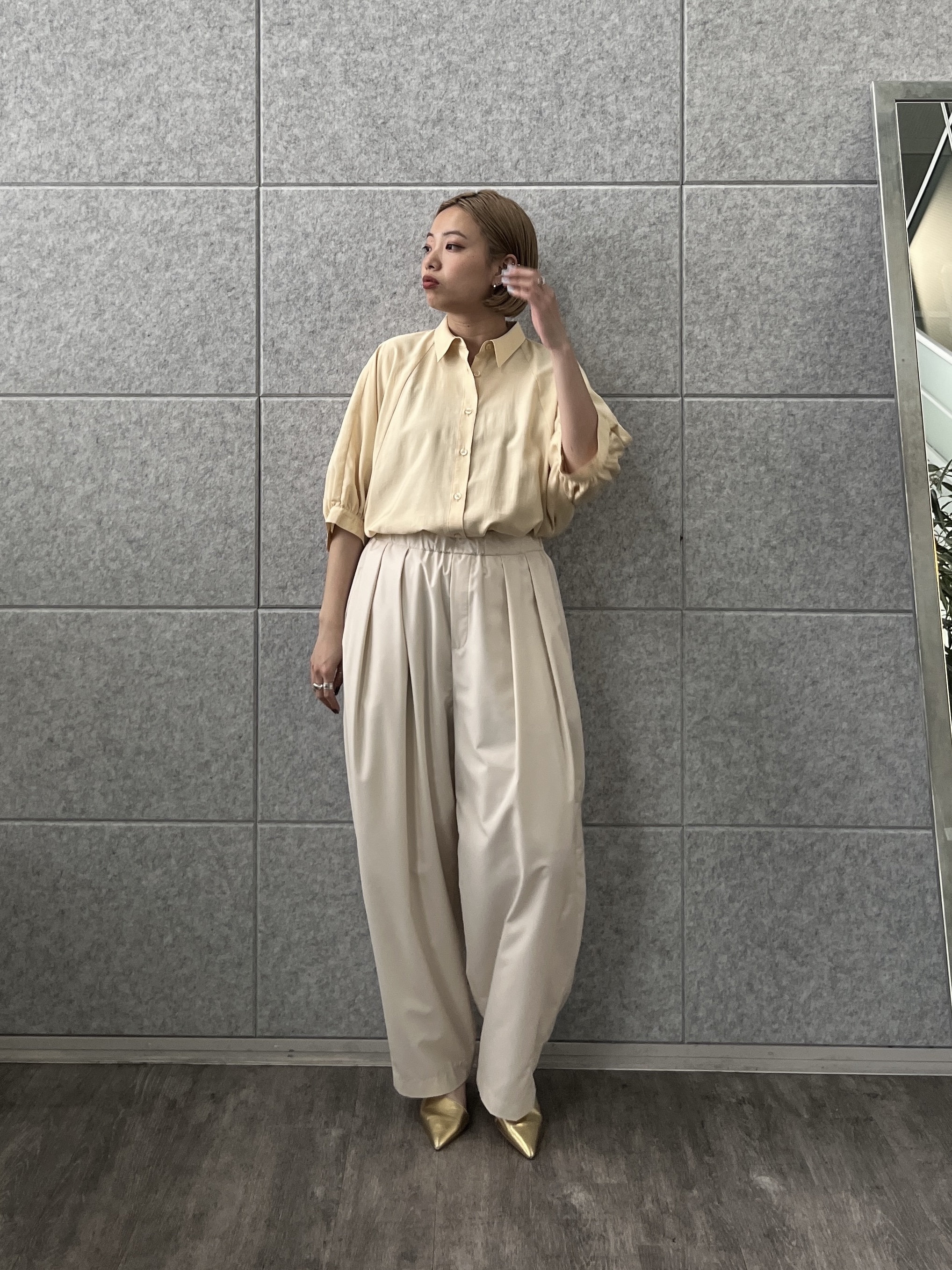 Harukaさんの「INDIVI｜カーヴィーパンツ【接触冷感】」を使ったコーディネート