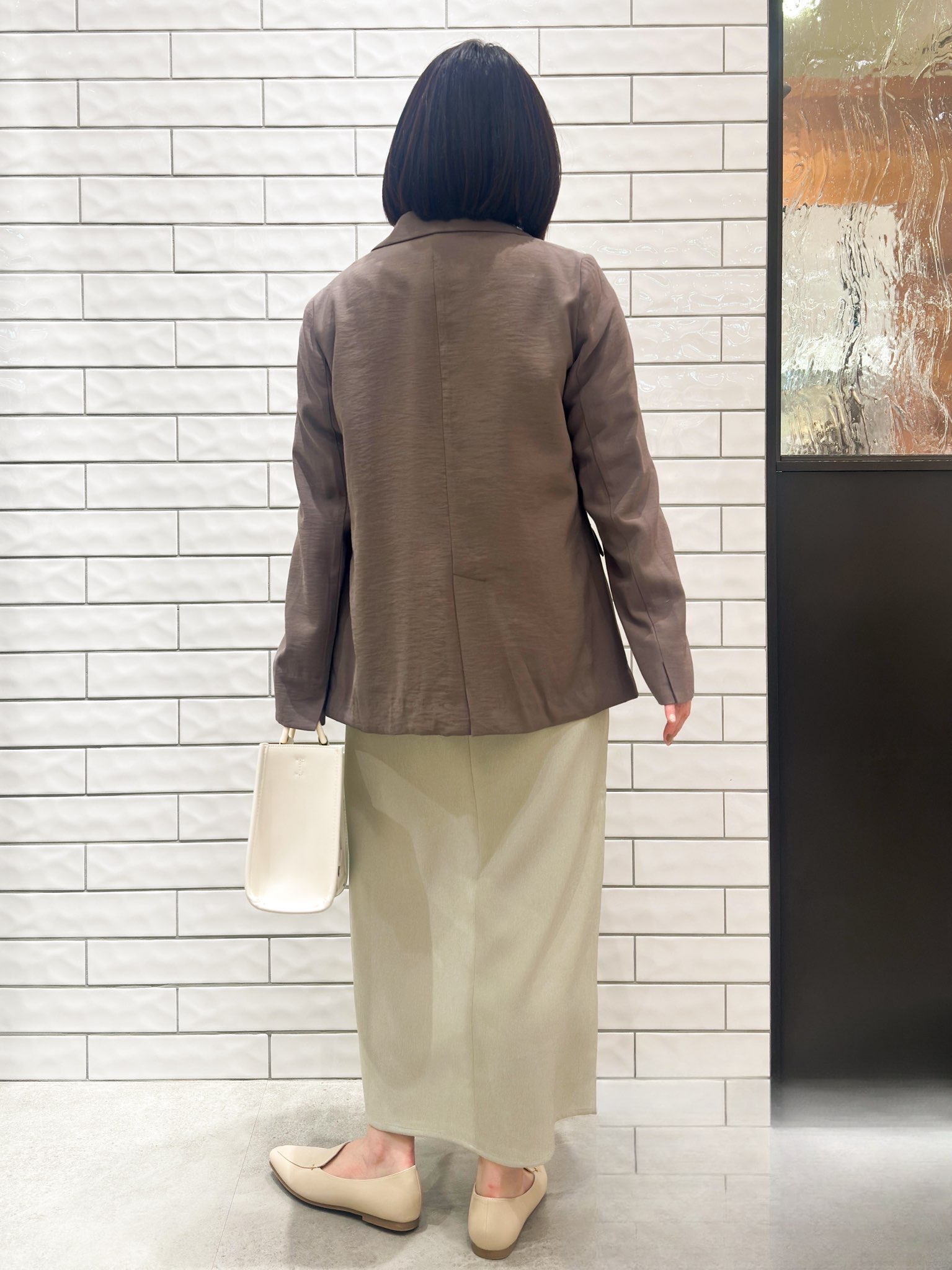 Minさんの「OPAQUE.CLIP｜シングルテーラードジャケット【洗える／裏地なし】」を使ったコーディネート