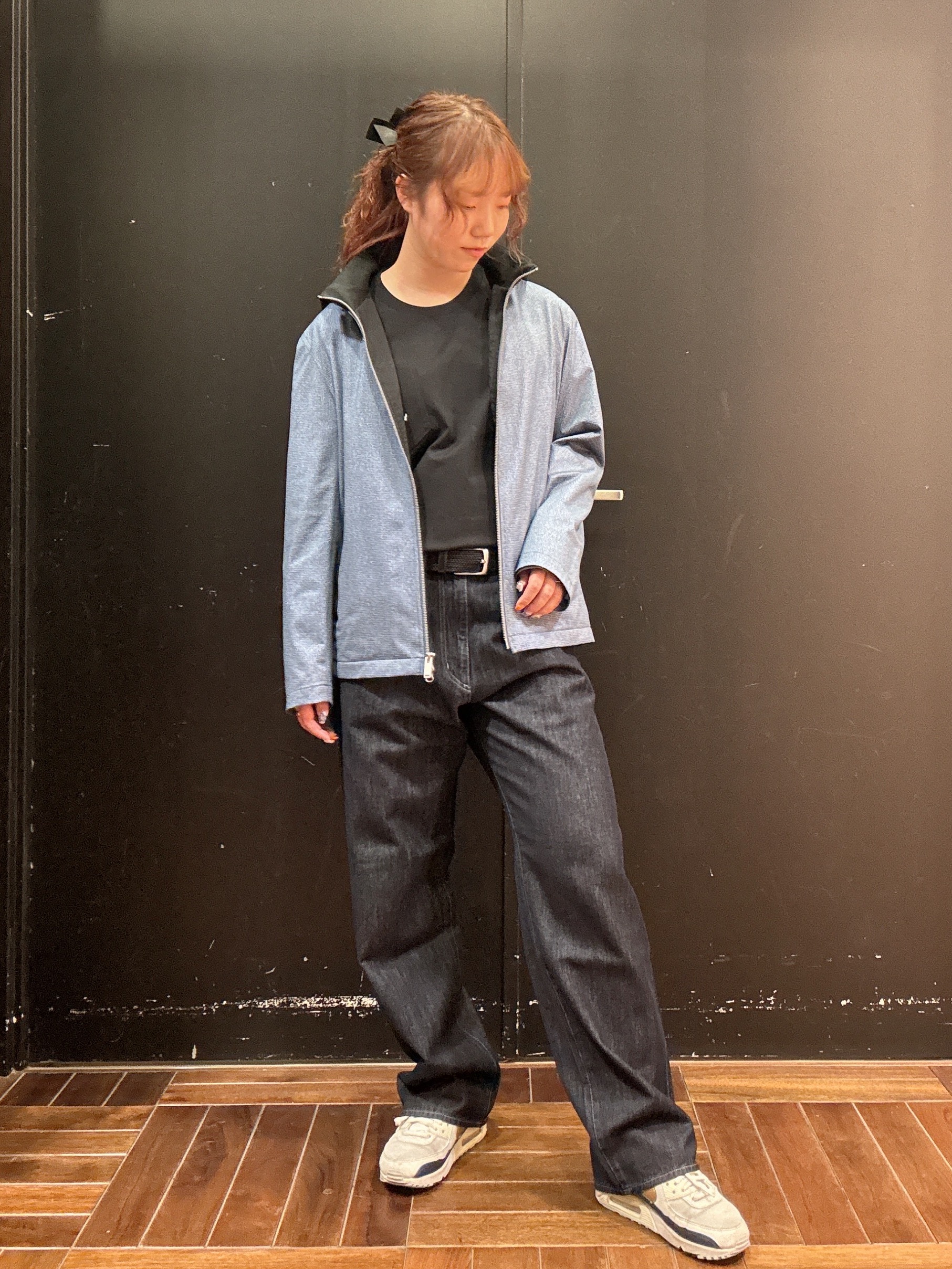 ヒナさんの「TAKEO KIKUCHI｜2WAYアクティブ ライト ブルゾン」を使ったコーディネート