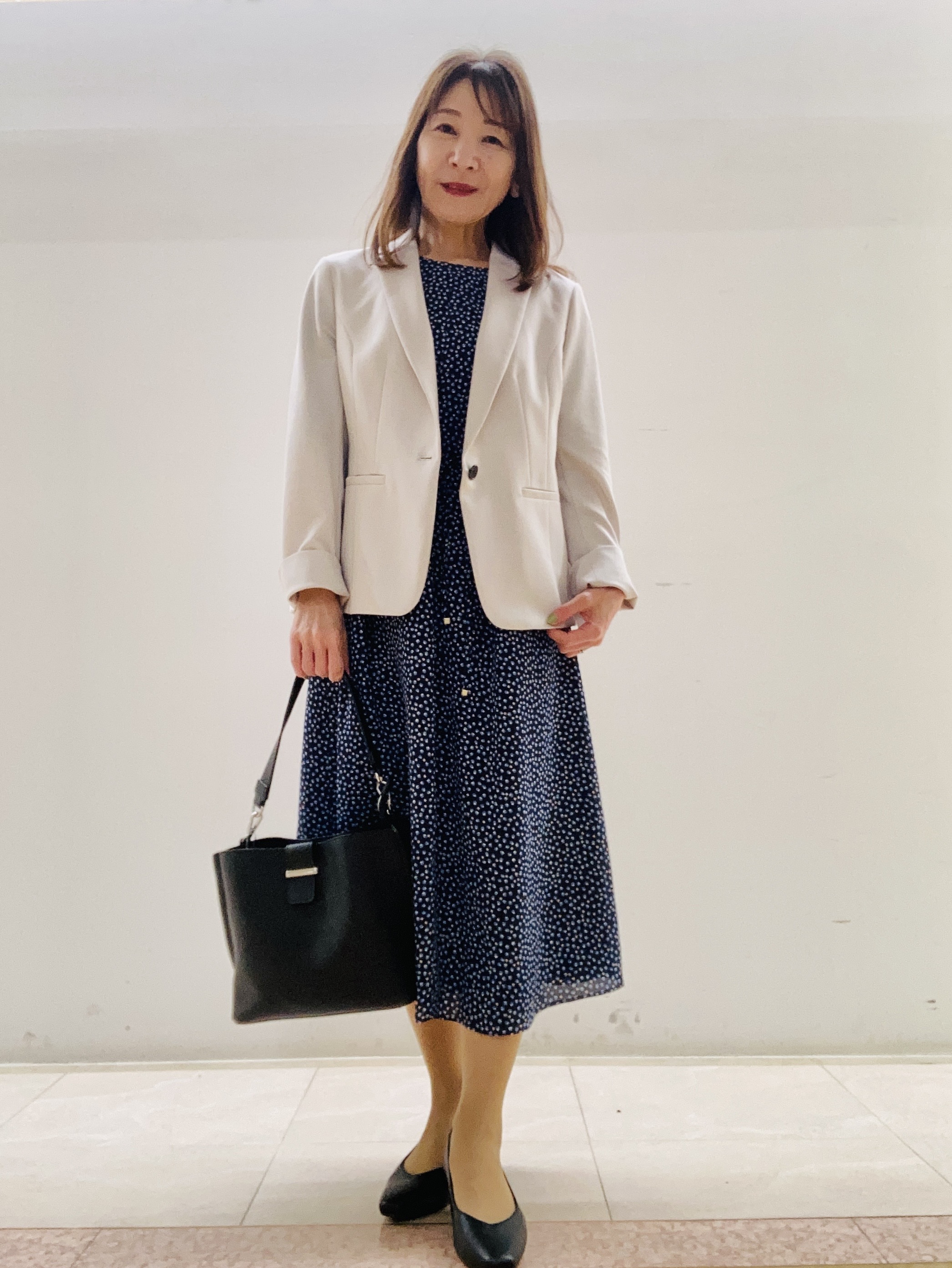 kurodaさんの「Reflect｜シフォンスリーブワンピース」を使ったコーディネート