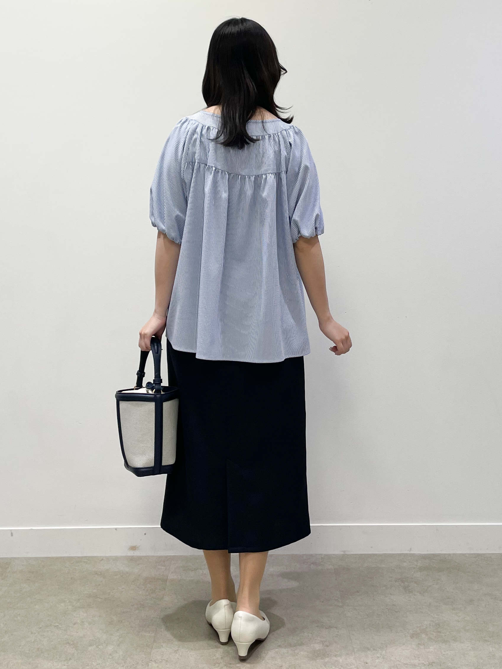 yukariさんの「Reflect｜ギャザーデザインブラウス」を使ったコーディネート