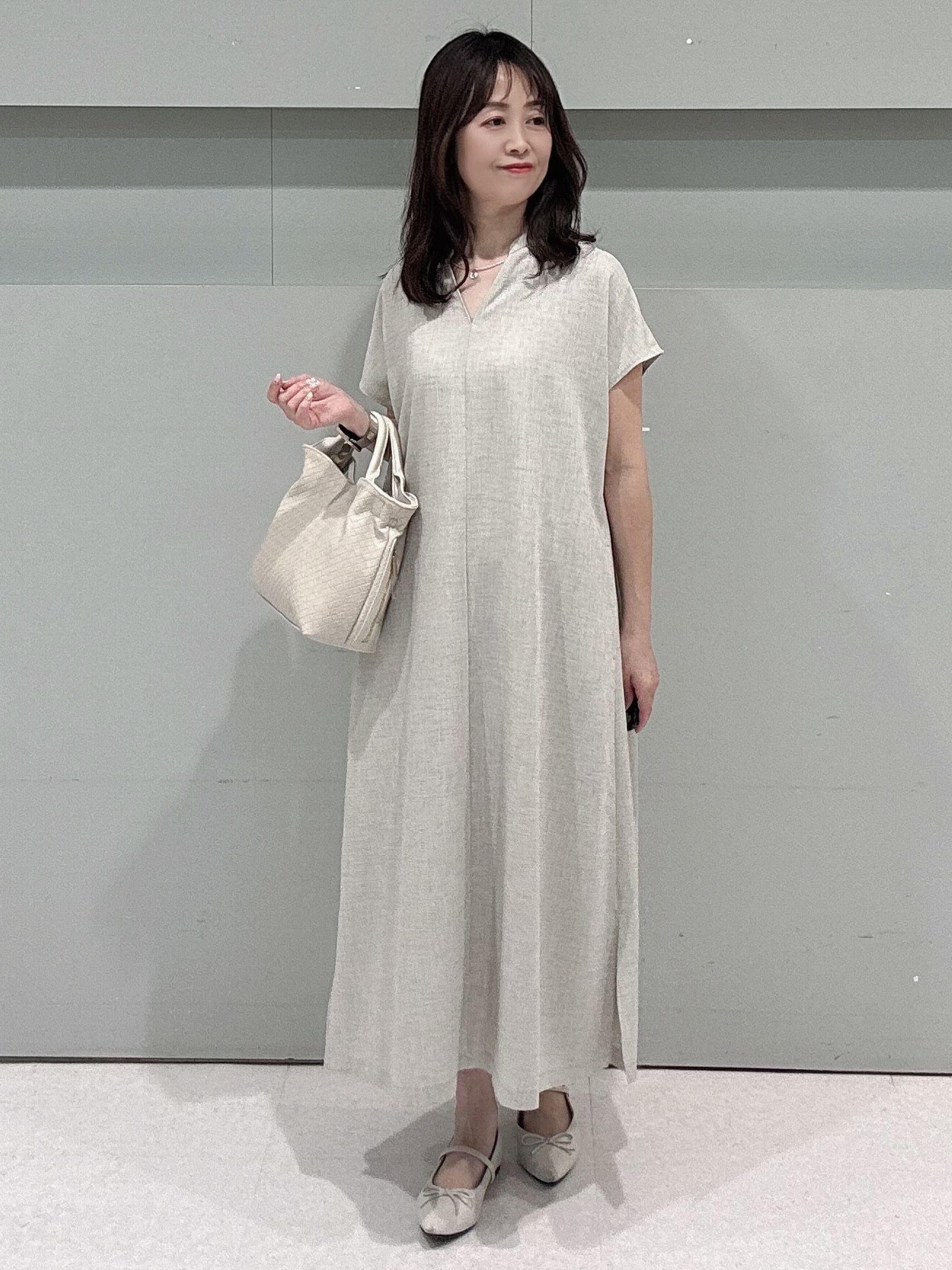 makiさんの「UNTITLED｜【日除け・冷房対策に】コットンリネンカーディガン」を使ったコーディネート