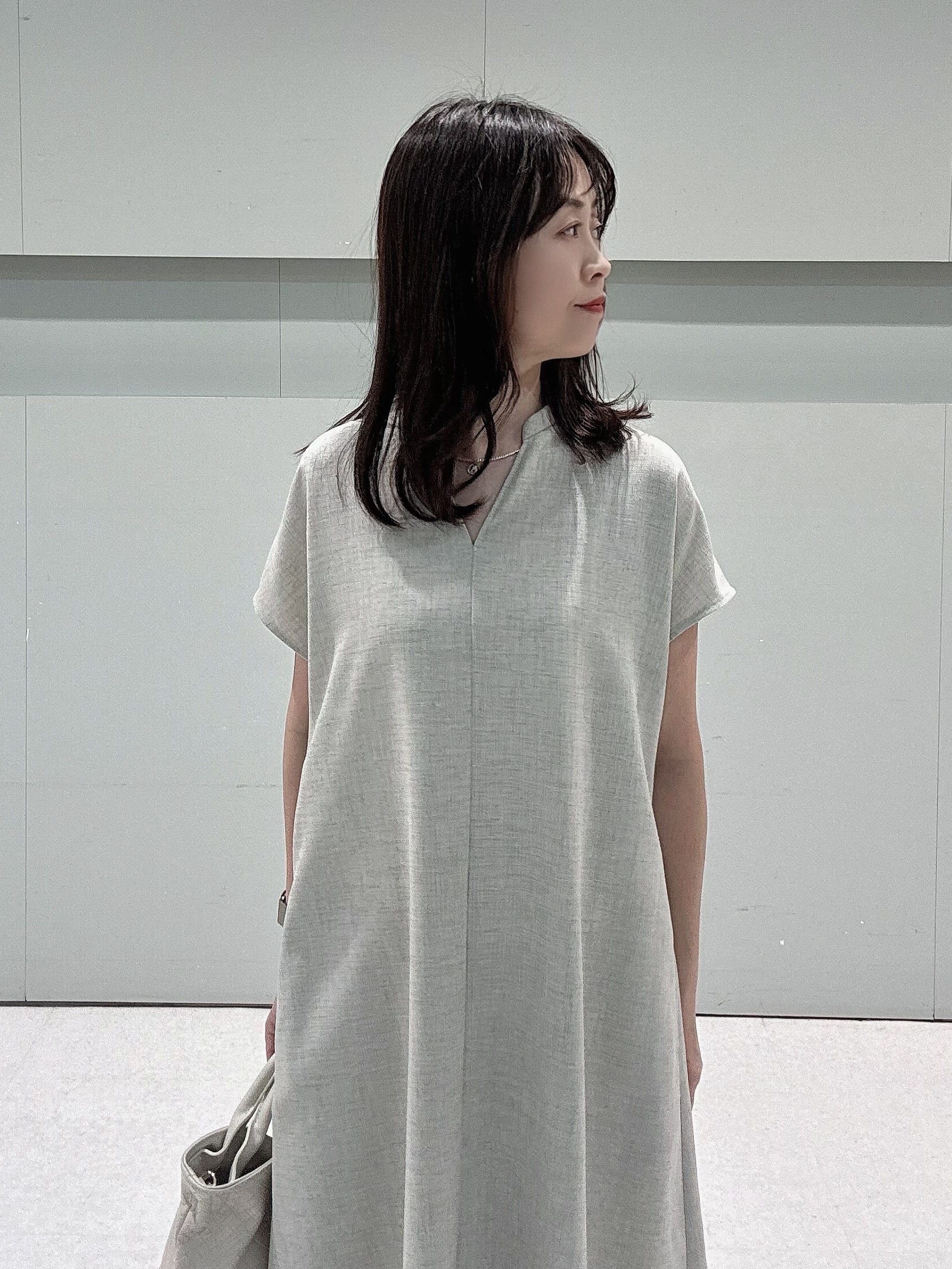 makiさんの「UNTITLED｜【日除け・冷房対策に】コットンリネンカーディガン」を使ったコーディネート