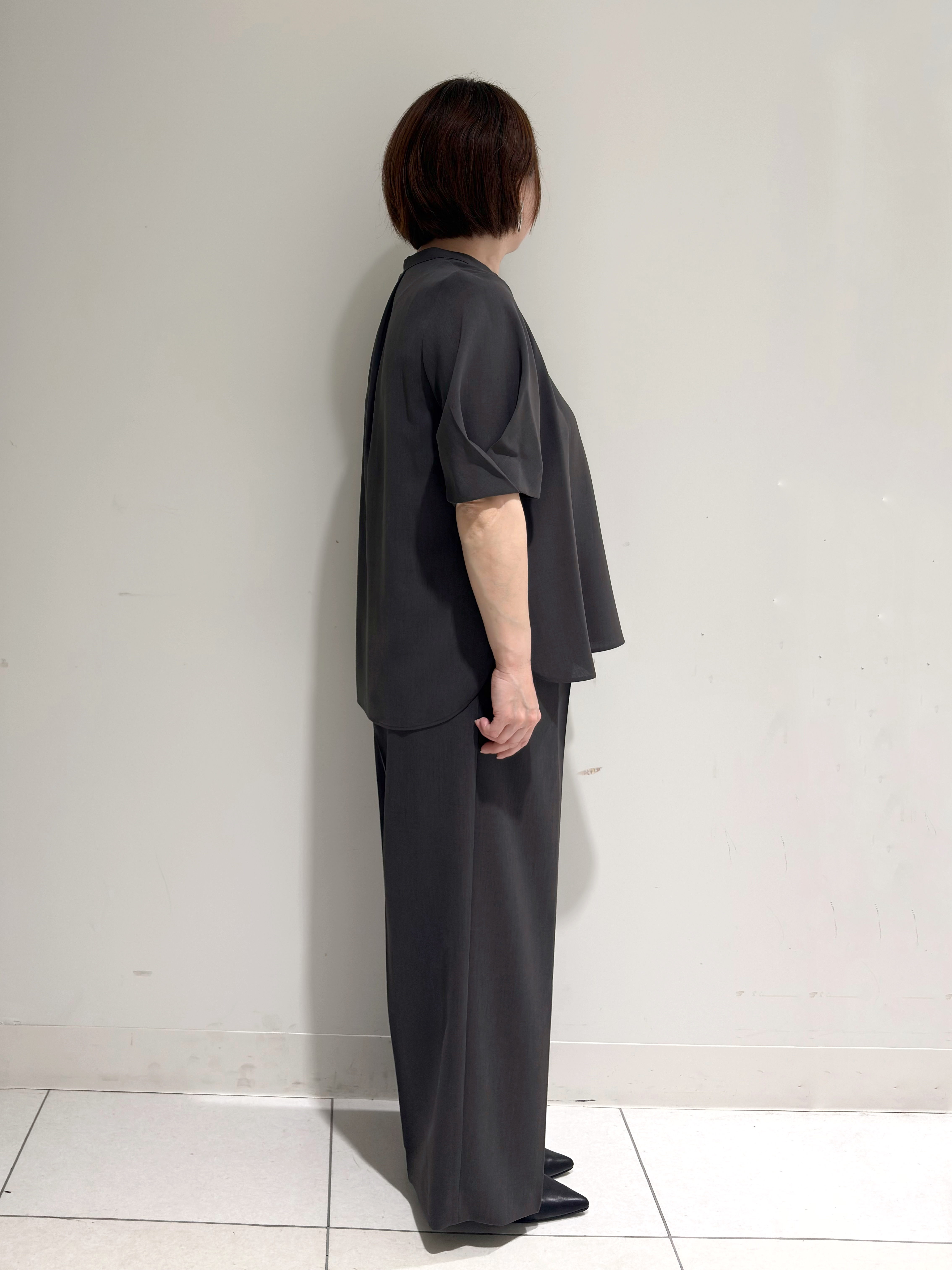 michiさんの「index｜【UV／接触冷感】ダブルブレストジャケット《防シワ加工／洗える》」を使ったコーディネート