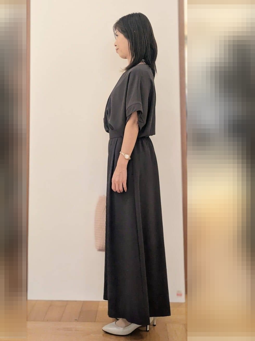 laverさんの「UNTITLED｜【新色追加/セットアップ可】エアリー ダブルブレストジャケット」を使ったコーディネート
