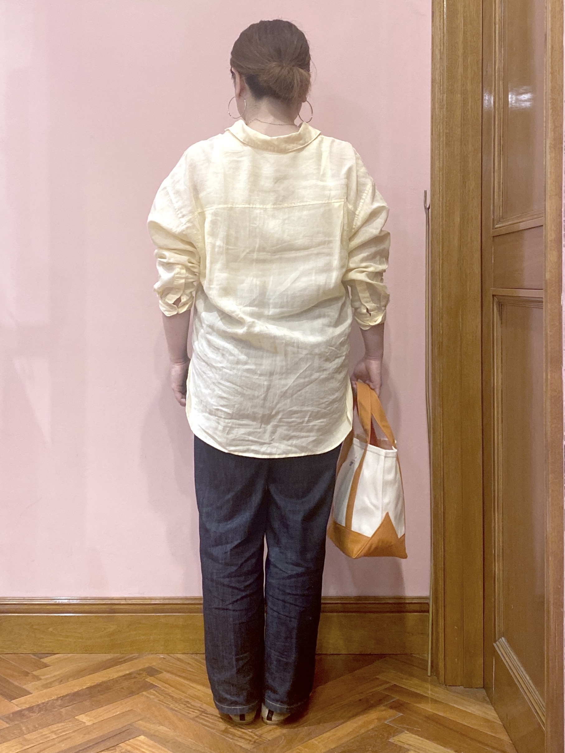 Ayano.Kさんの「DRESSTERIOR｜【人気定番/ウォッシャブル】ガーメントダイラミーシャツ」を使ったコーディネート