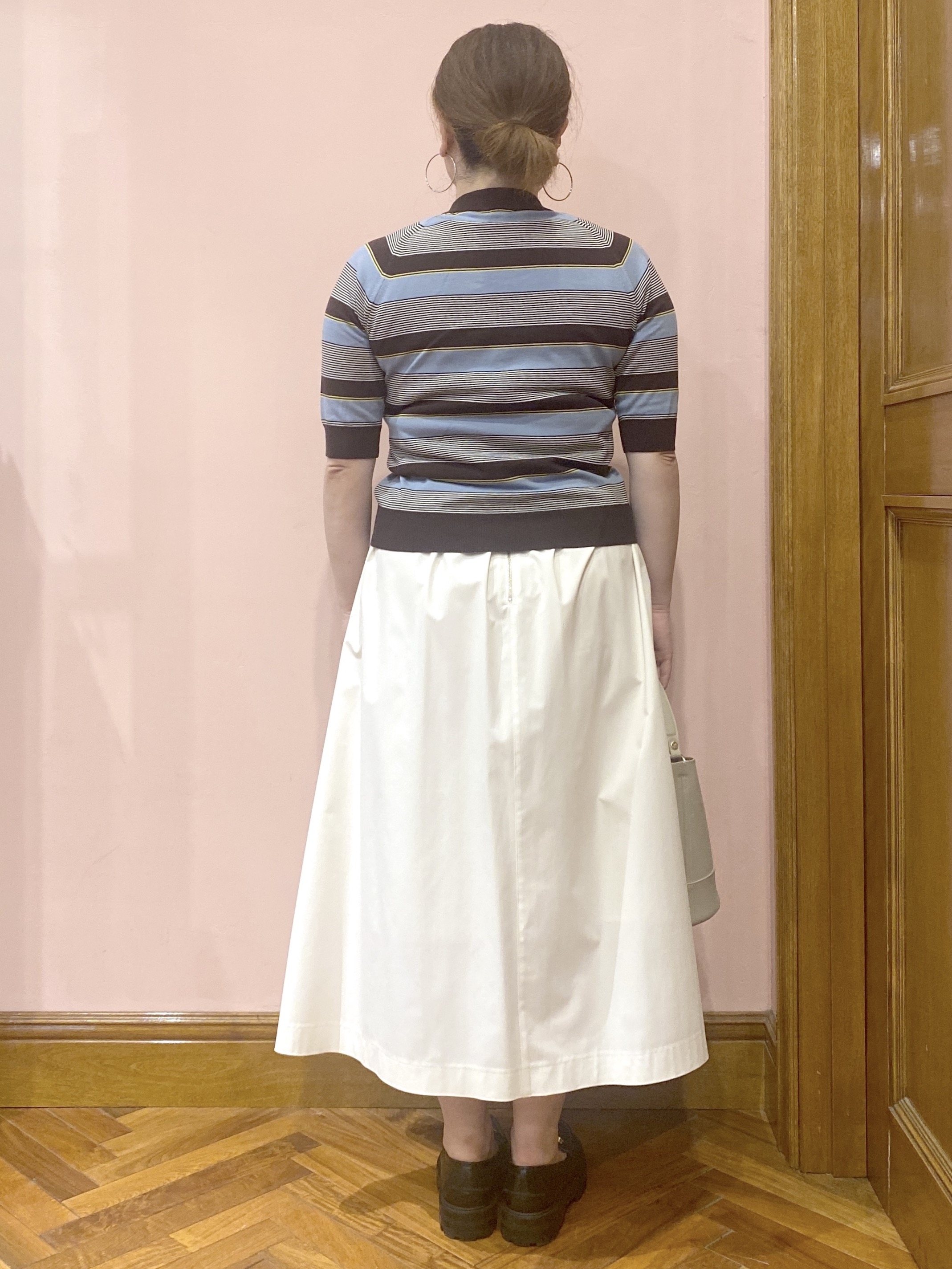 Ayano.Kさんの「DRESSTERIOR｜ウォッシャブルコットンカシミヤカーディガン」を使ったコーディネート
