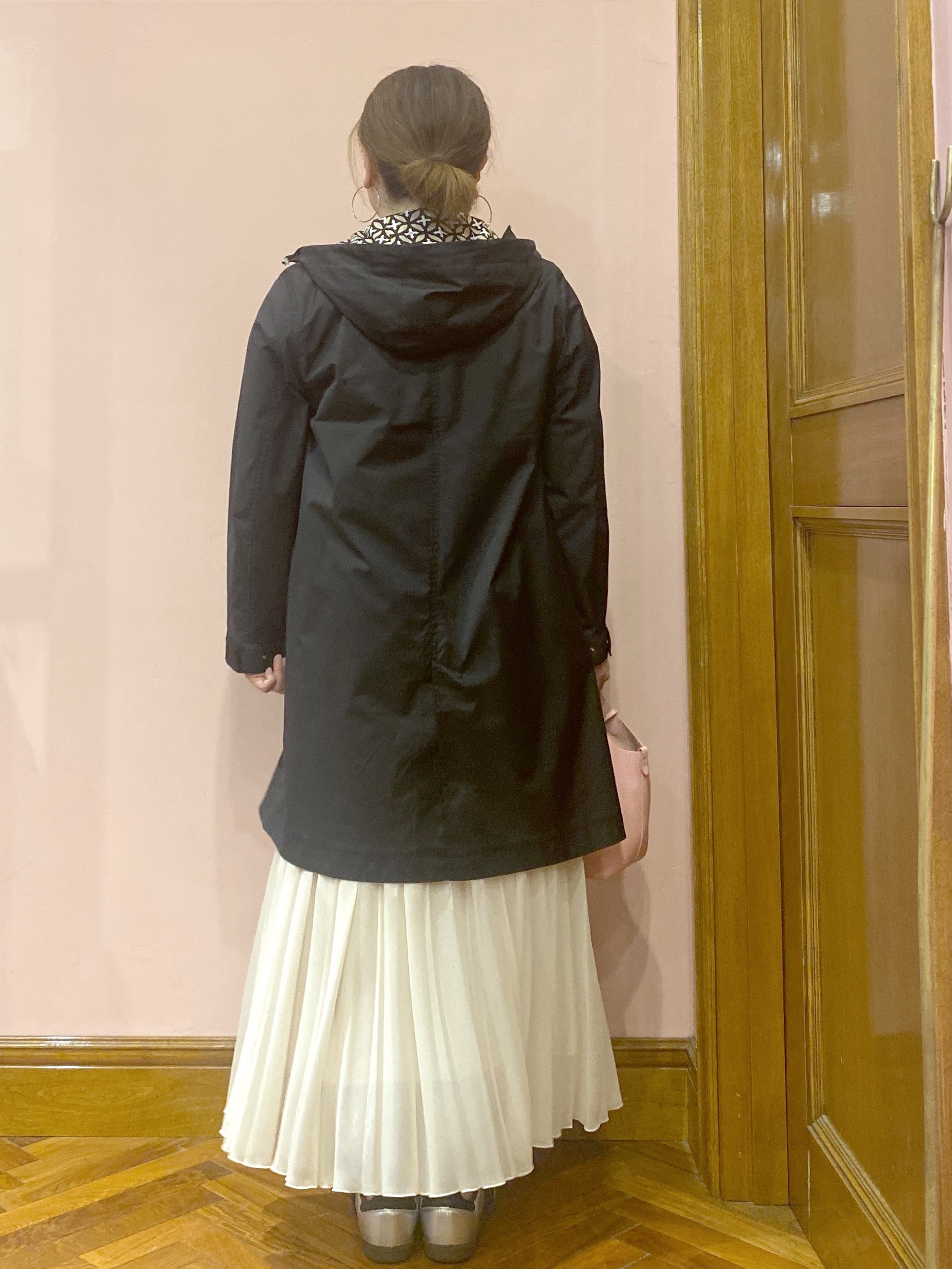 Ayano.Kさんの「DRESSTERIOR｜【ウォッシャブル/撥水素材】撥水フーテッドツイルコート」を使ったコーディネート