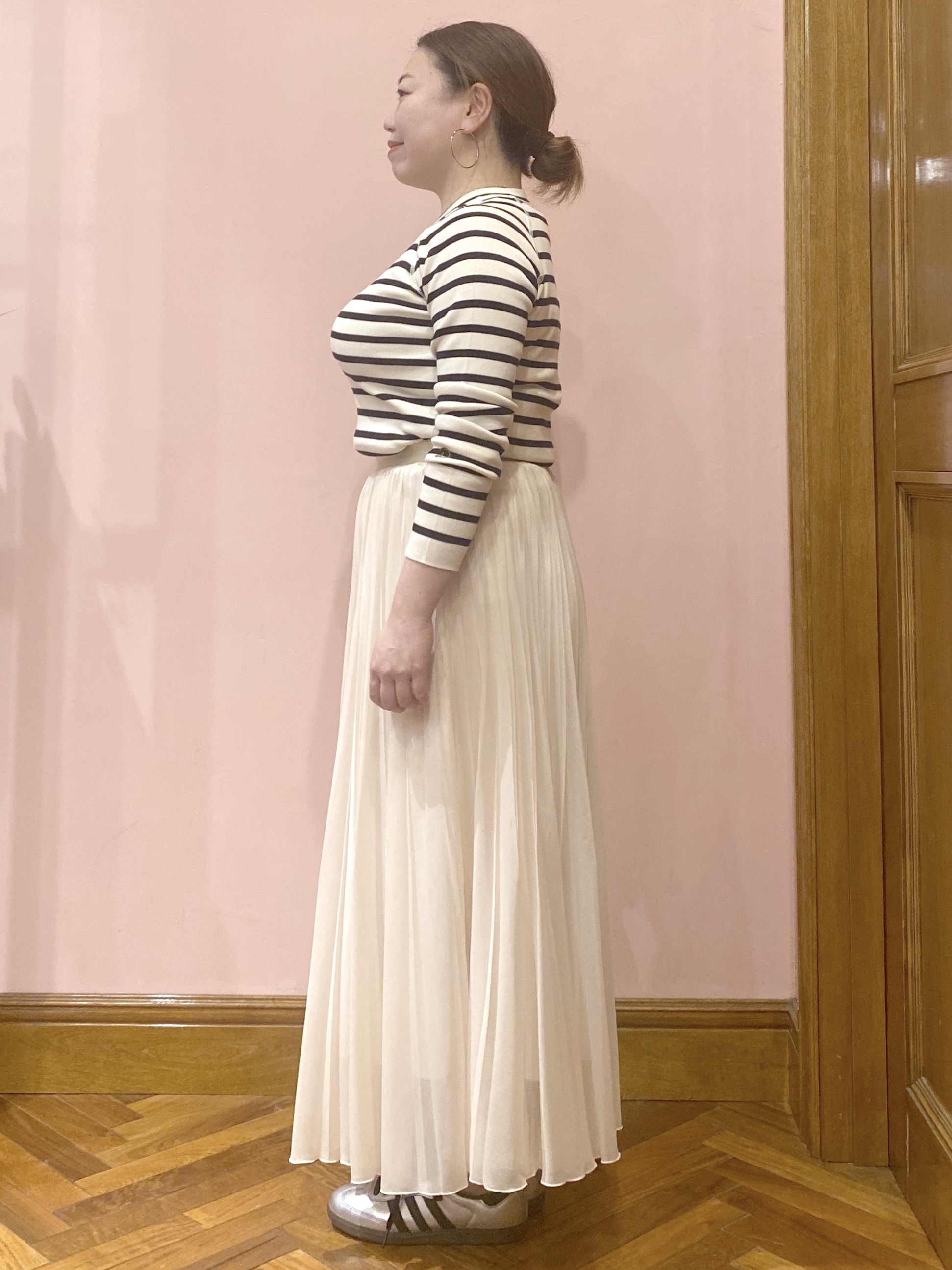 Ayano.Kさんの「DRESSTERIOR｜【ウォッシャブル/撥水素材】撥水フーテッドツイルコート」を使ったコーディネート