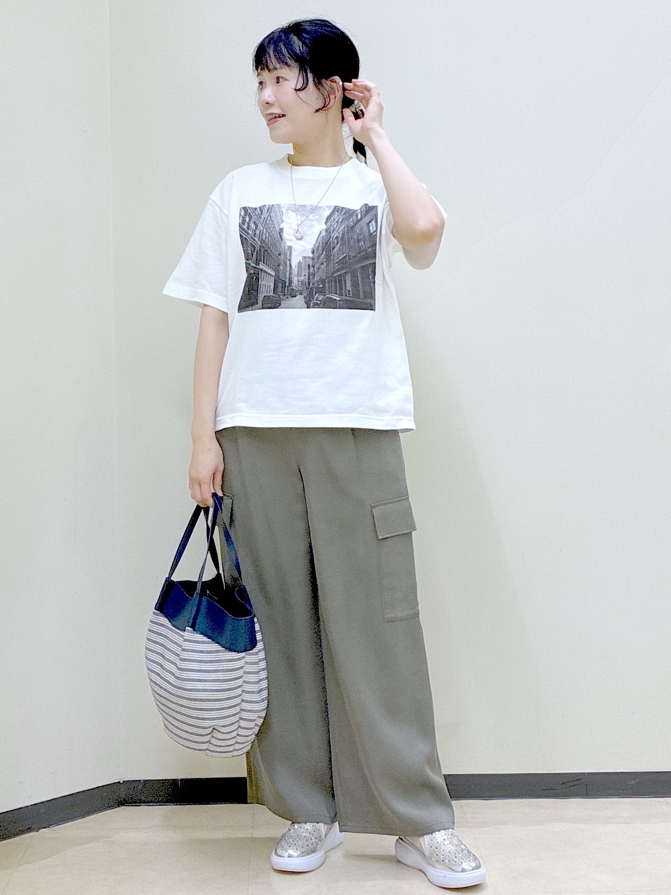  beni_gingerさんの「Reflect｜【STAR＆STRIPE】フォトTシャツ」を使ったコーディネート