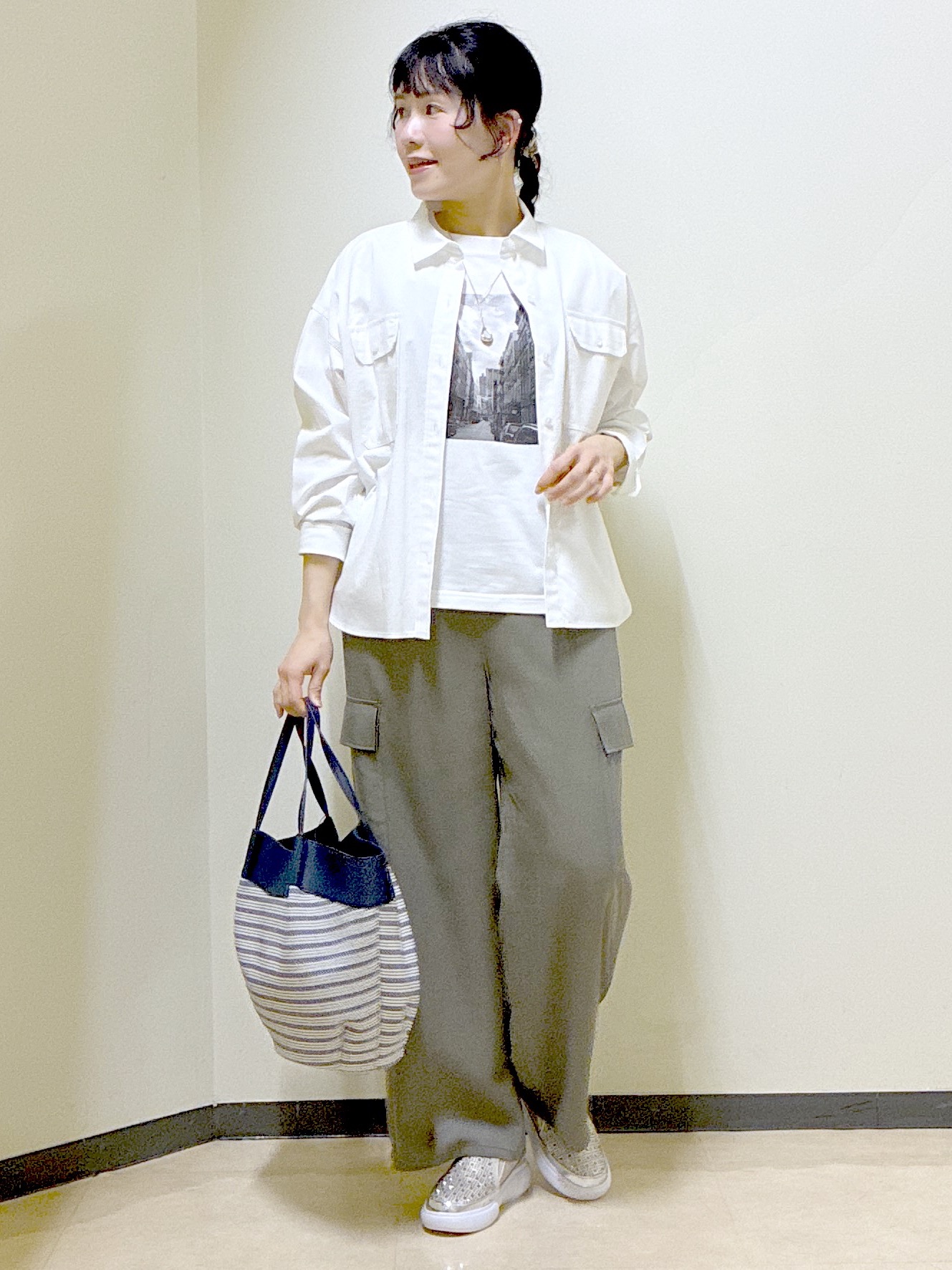  beni_gingerさんの「Reflect｜【STAR＆STRIPE】フォトTシャツ」を使ったコーディネート