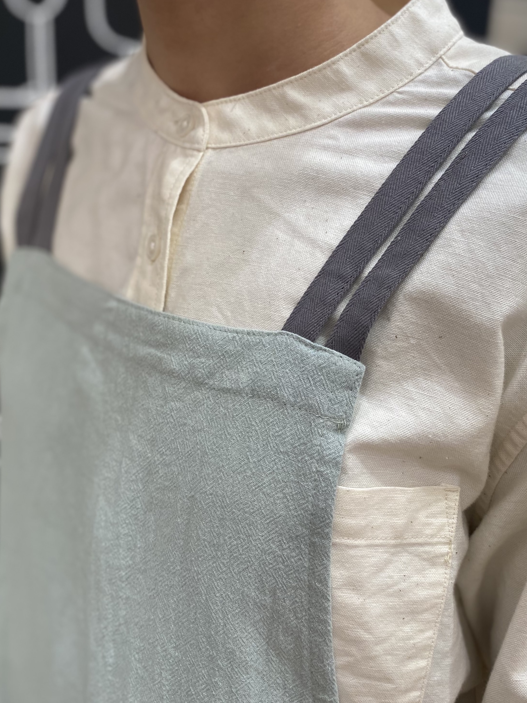 fooさんの「212 KITCHEN STORE｜3Wayギャザーエプロン GR ＜212Kオリジナル ＞」を使ったコーディネート