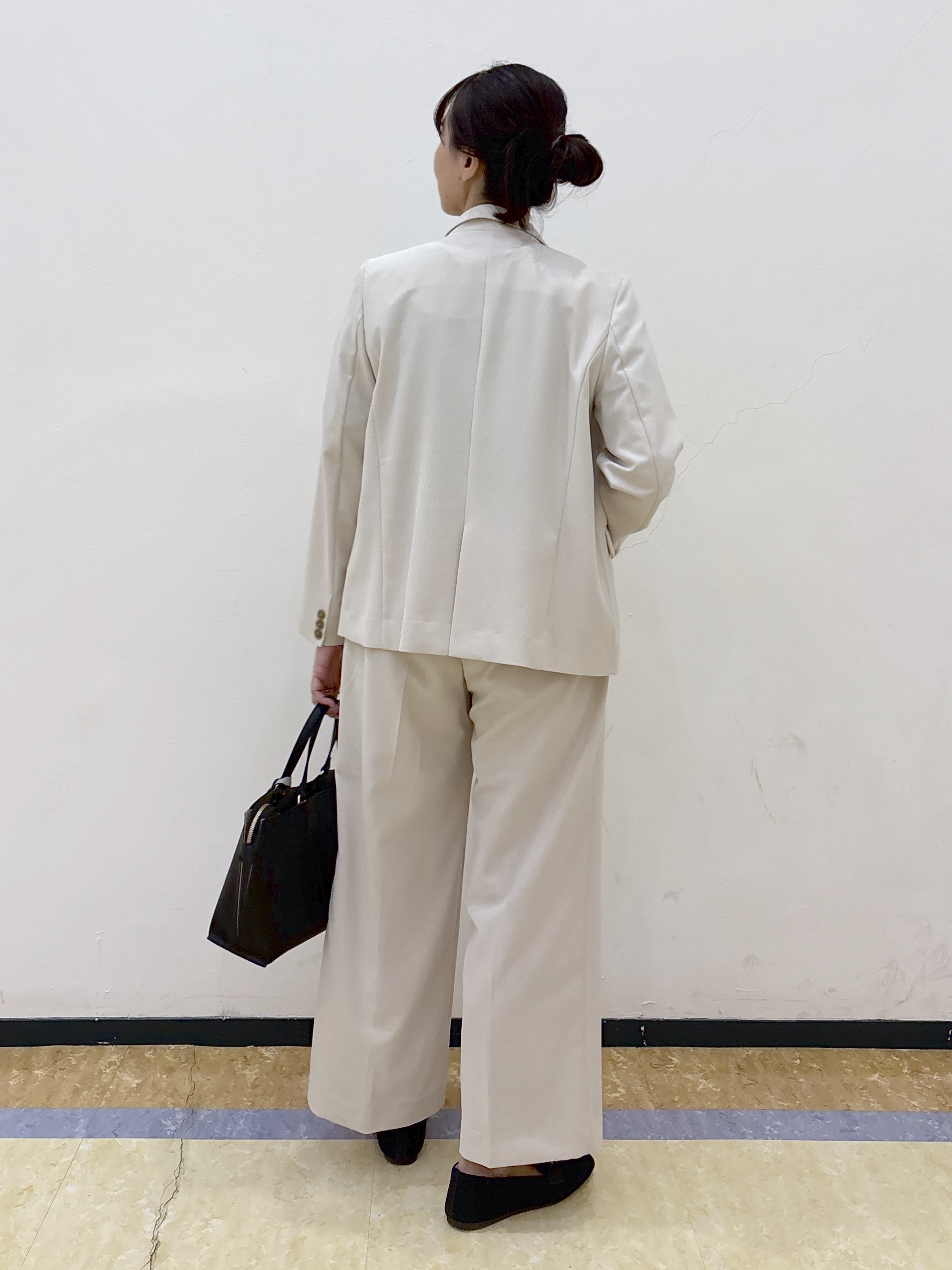 akariさんの「index｜ダブルブレストジャケット／セットアップ対応可【洗える／接触冷感／吸水速乾／防シワ／ストレッチ】」を使ったコーディネート