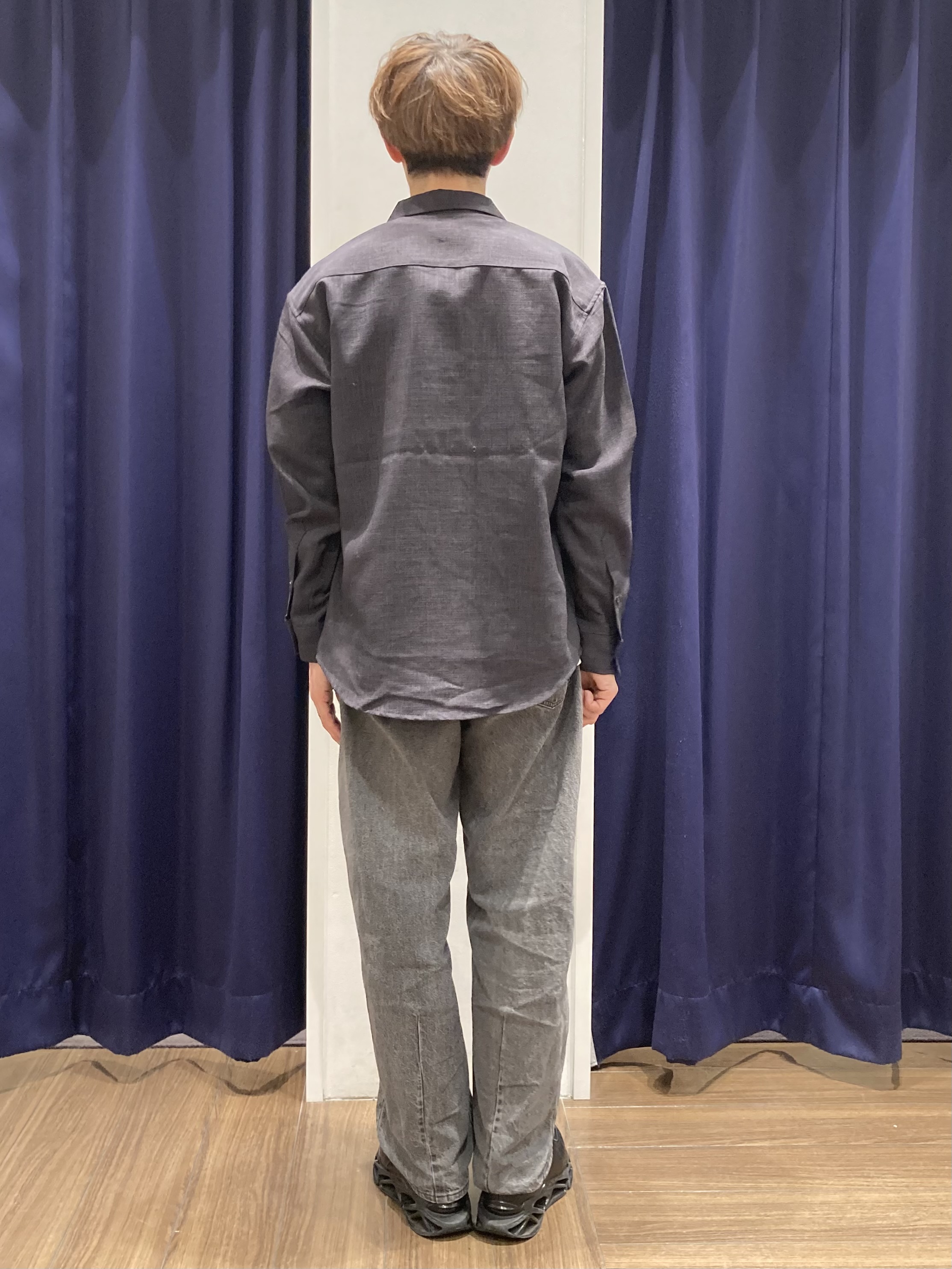 つーじーさんの「THE SHOP TK｜【LINO FINE】リネンライク 長袖シャツ UVカット/イージーケア/吸水速乾/洗濯機OK」を使ったコーディネート