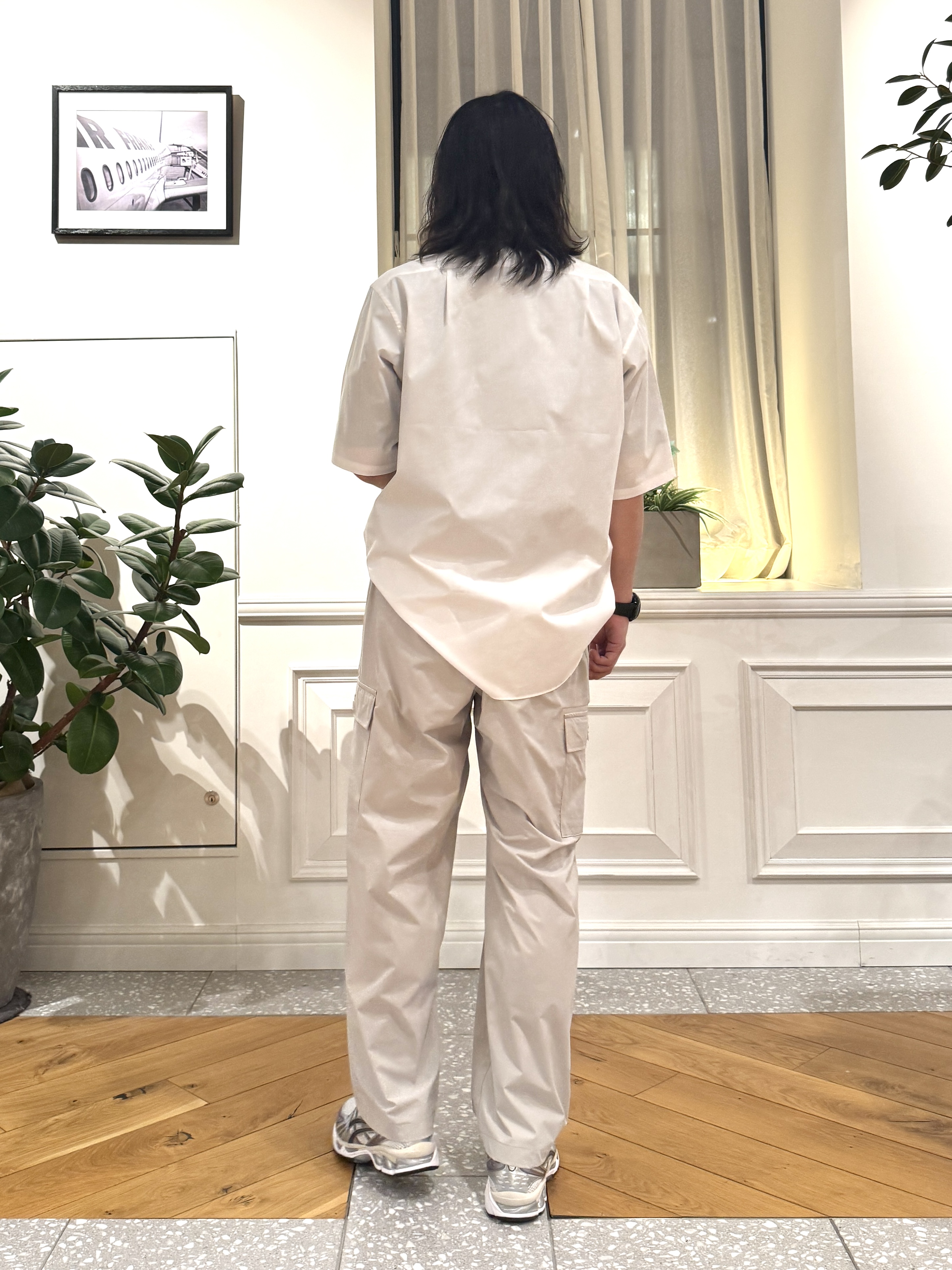kawarataniさんの「DRESSTERIOR｜【干場義雅&times;DRESSTERIOR】シドグラスシャツ」を使ったコーディネート
