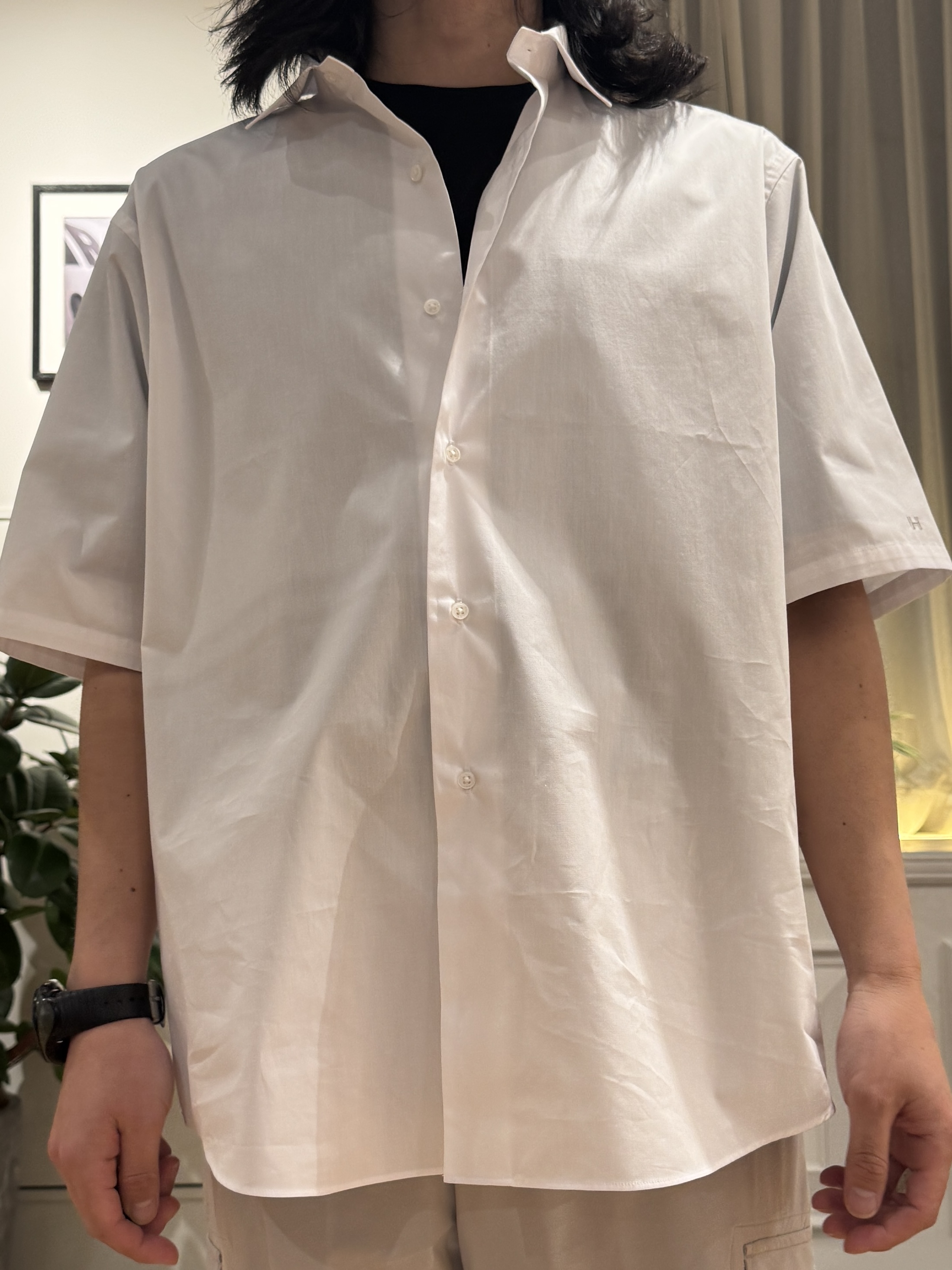 kawarataniさんの「DRESSTERIOR｜【干場義雅&times;DRESSTERIOR】シドグラスシャツ」を使ったコーディネート