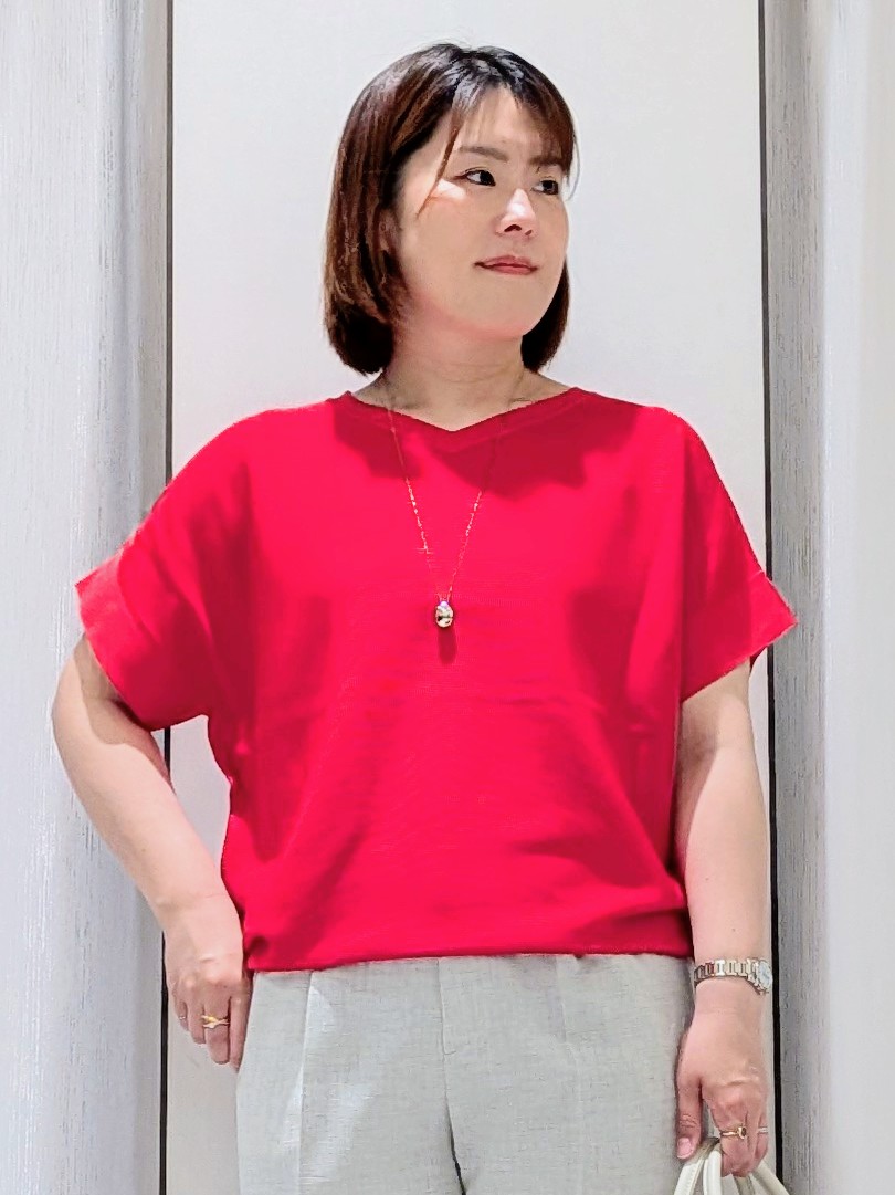 Onumaさんの「UNTITLED｜【UV/接触冷感/セットアップ可】スラブワイドパンツ」を使ったコーディネート