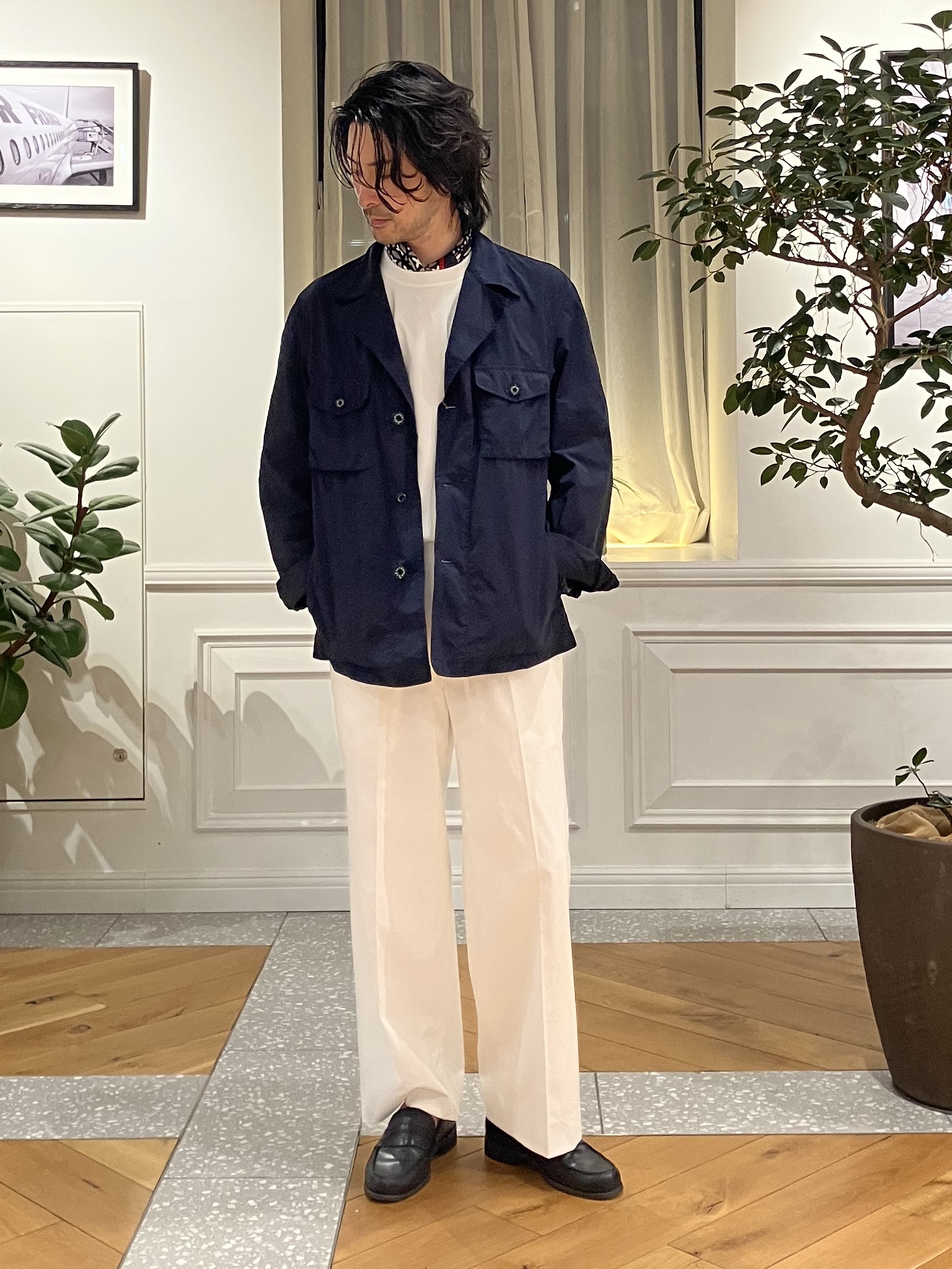 junyaさんの「DRESSTERIOR｜【ウォッシャブル】ガーメントダイ M65フィールドジャケット」を使ったコーディネート