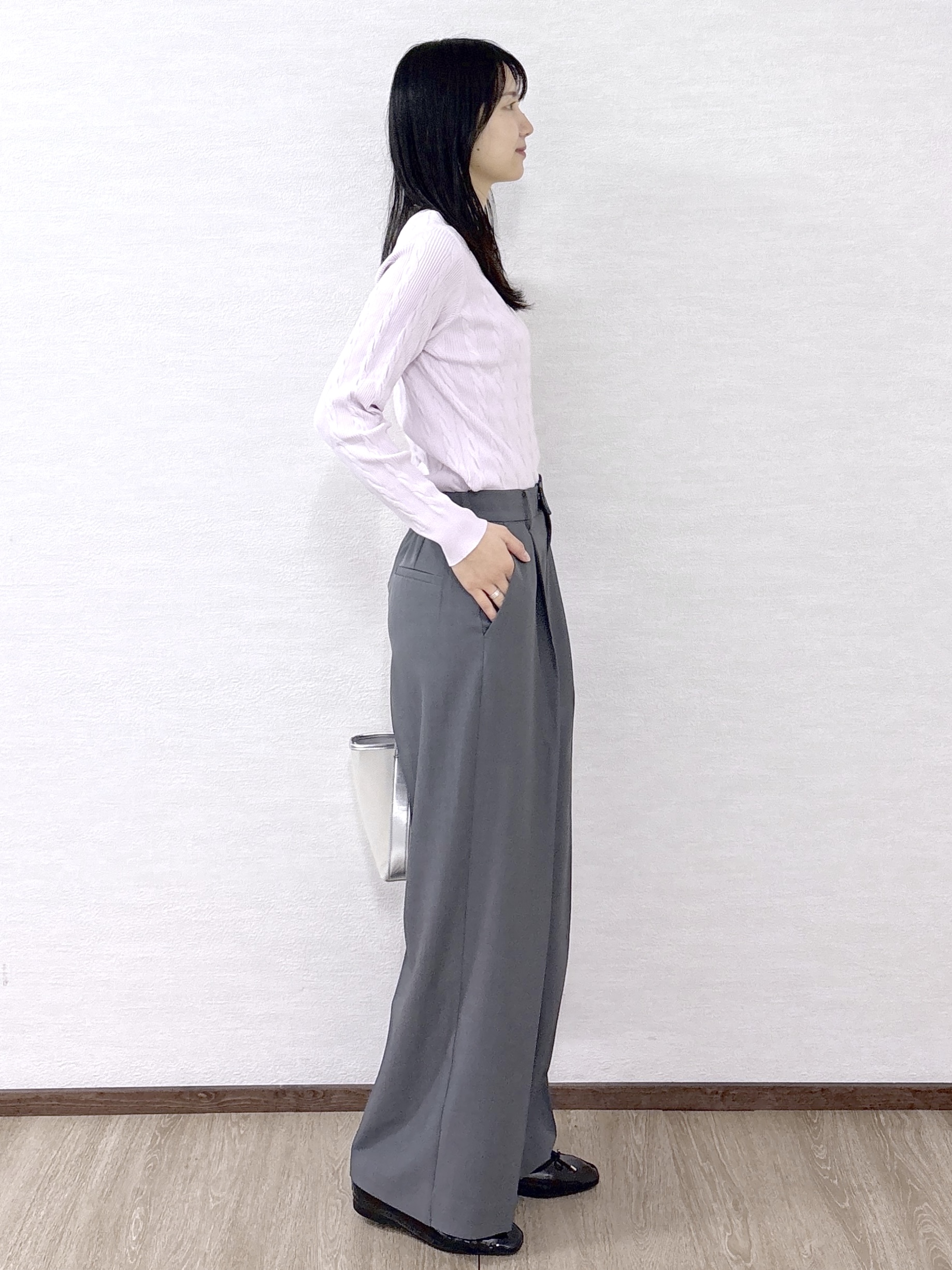 sachikoさんの「OPAQUE.CLIP｜ケーブル編みニット【洗濯機OK】」を使ったコーディネート