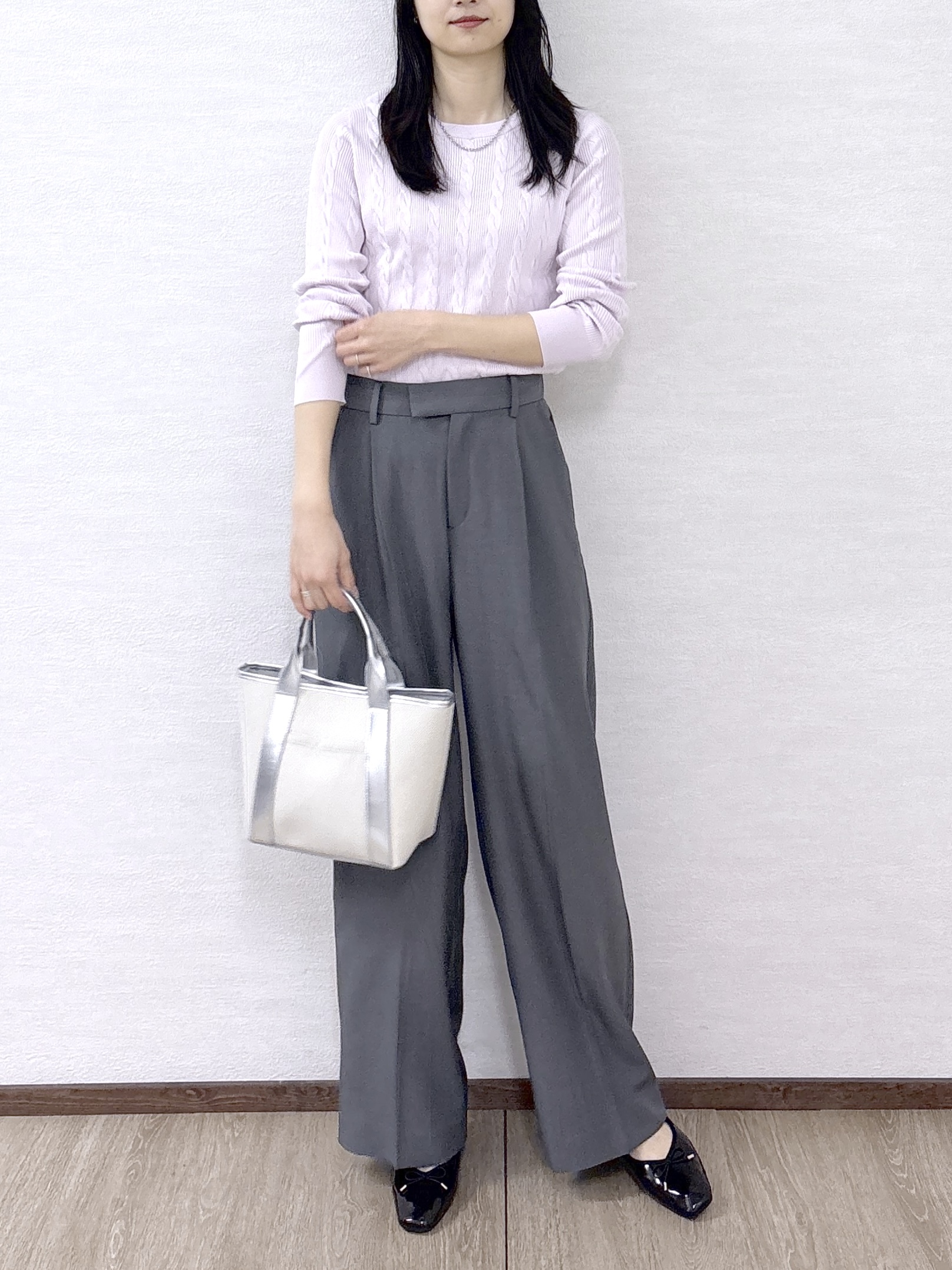 sachikoさんの「OPAQUE.CLIP｜ケーブル編みニット【洗濯機OK】」を使ったコーディネート