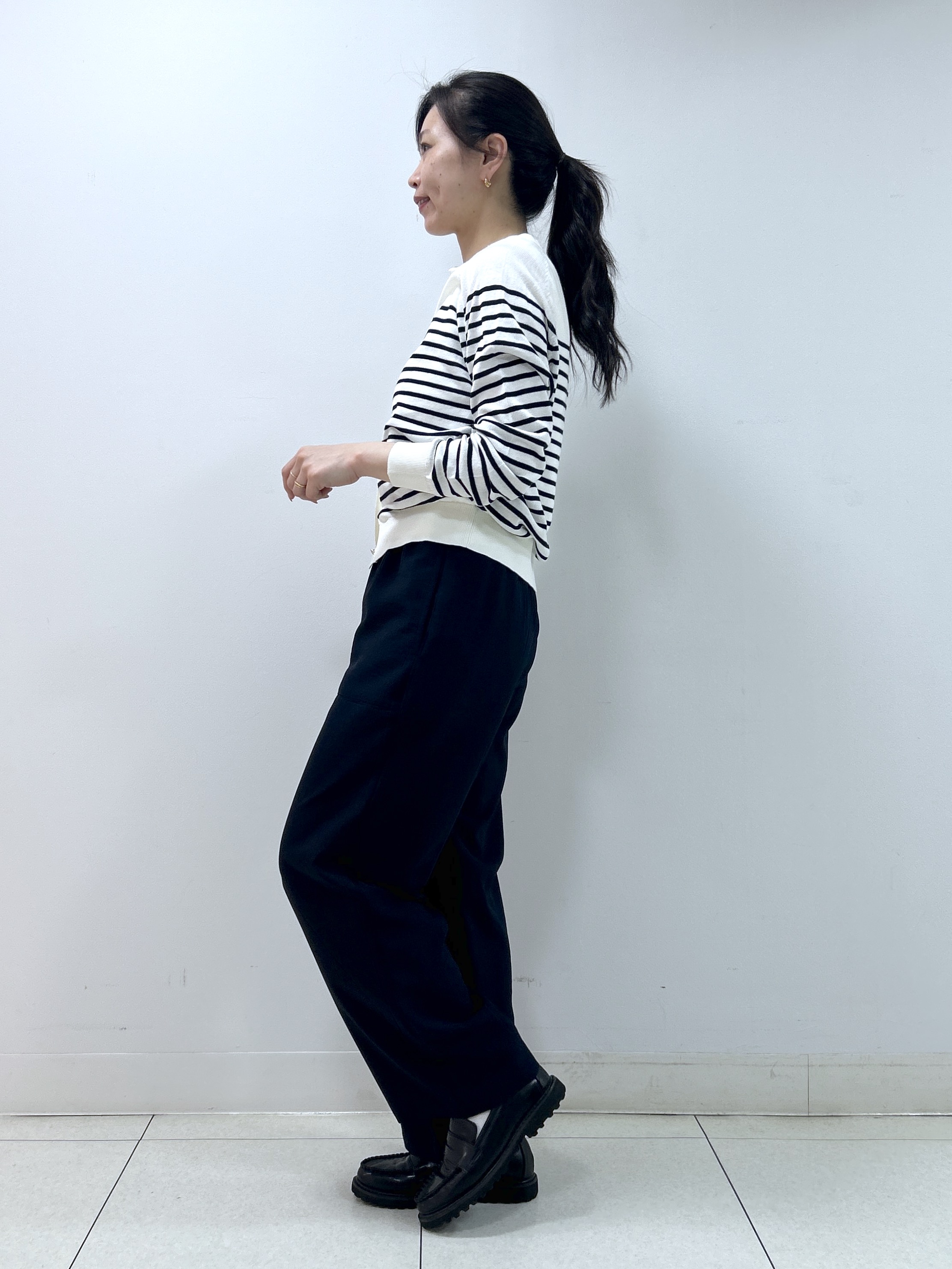 Kaiさんの「Dessin｜【2点セット/洗える】アンサンブルニット」を使ったコーディネート