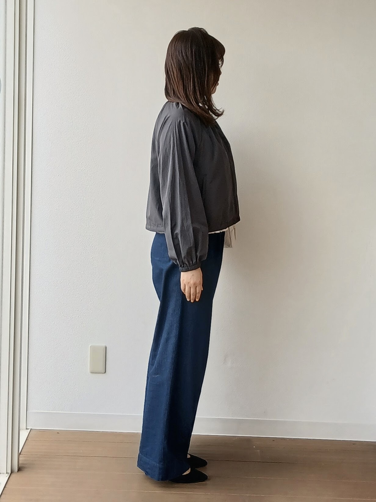 なみきさんの「UNTITLED｜【洗える/きれいめ柄】コモンプリントブラウス」を使ったコーディネート