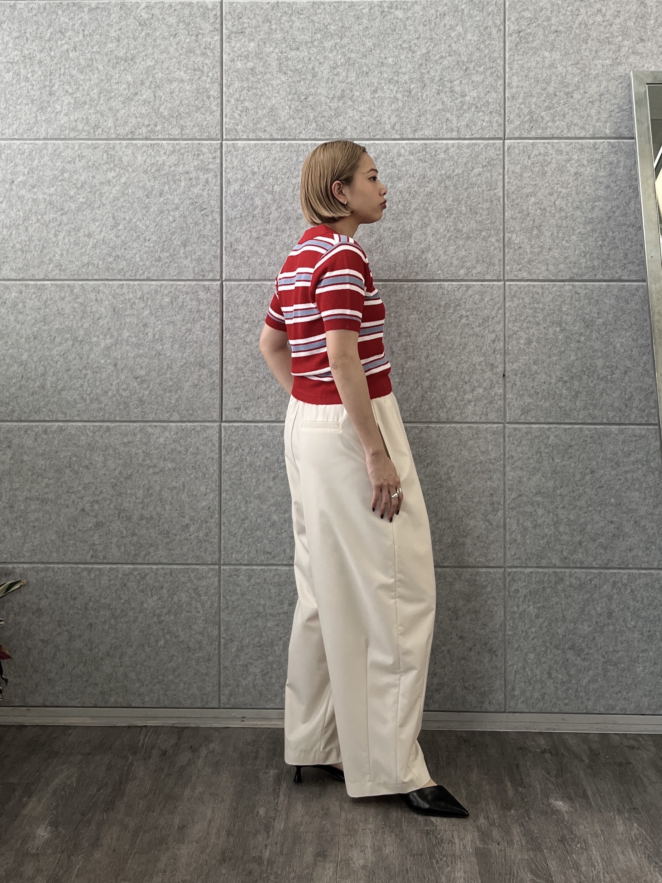 Harukaさんの「INDIVI｜カーヴィーパンツ【接触冷感】」を使ったコーディネート