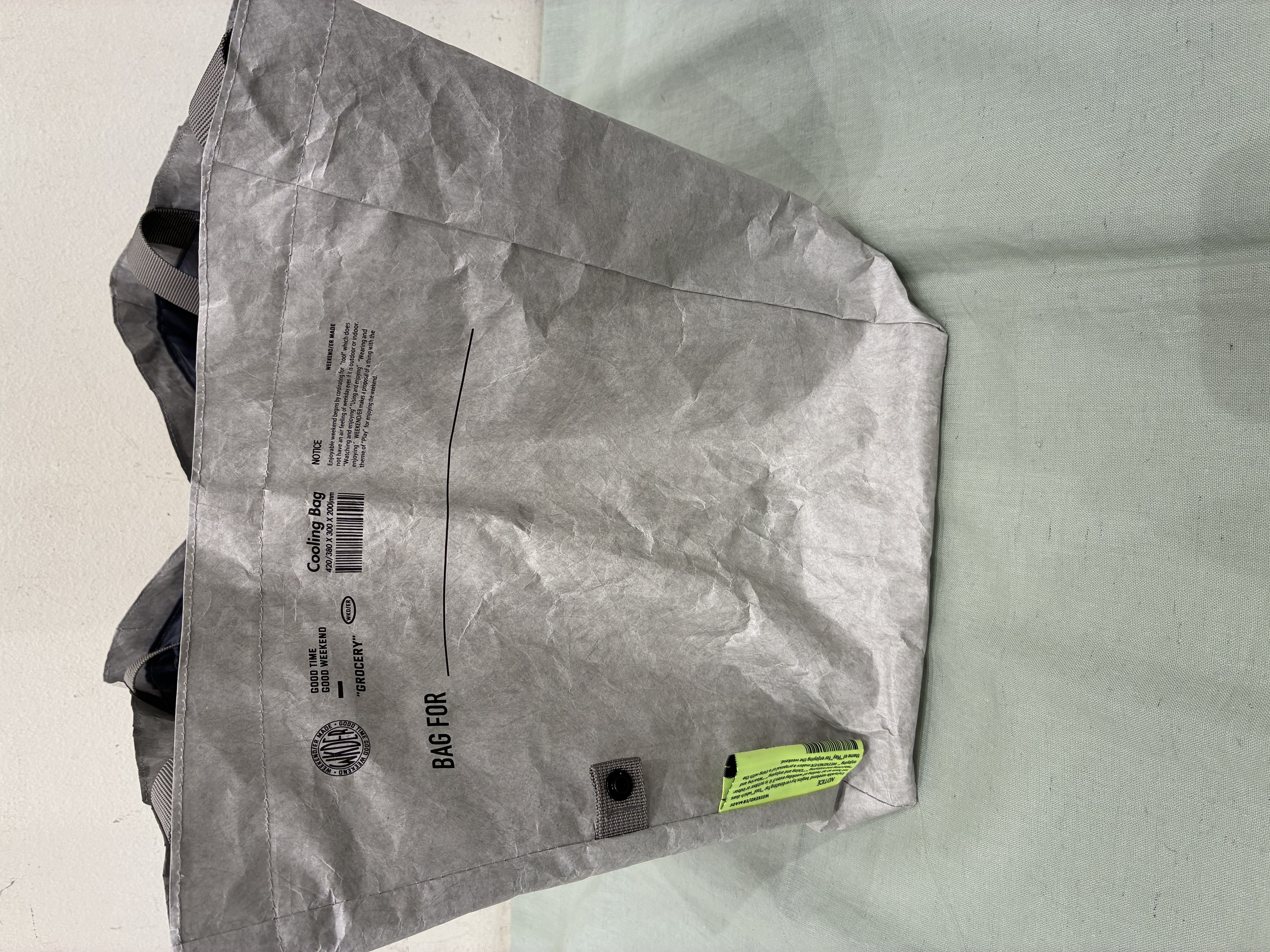 あーちゃんさんの「212 KITCHEN STORE｜COOLBAG/GROCERY GRAY」を使ったコーディネート