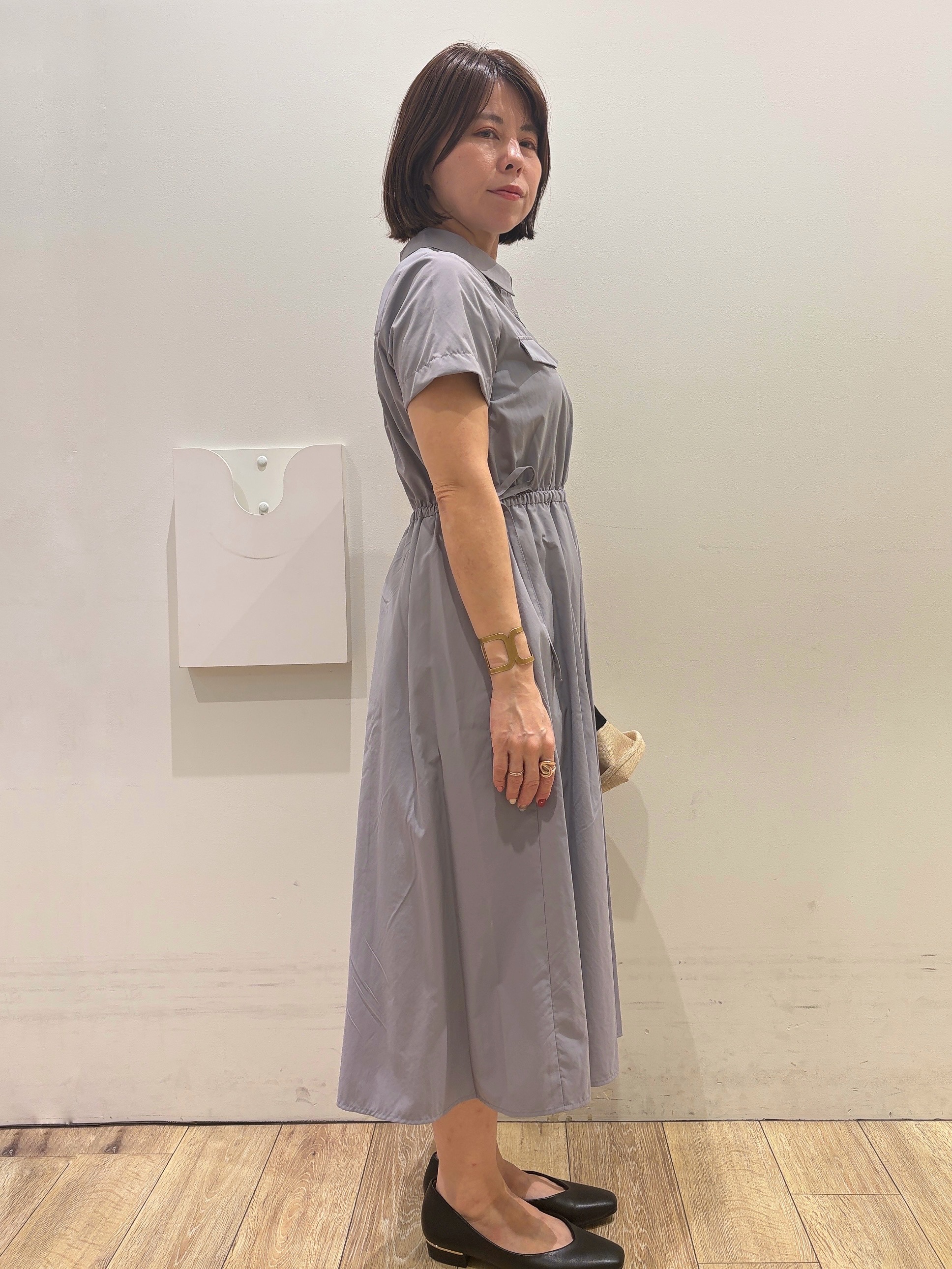 YUKOさんの「index｜ラメ裏毛コンパクトジップパーカー【洗濯機OK】」を使ったコーディネート