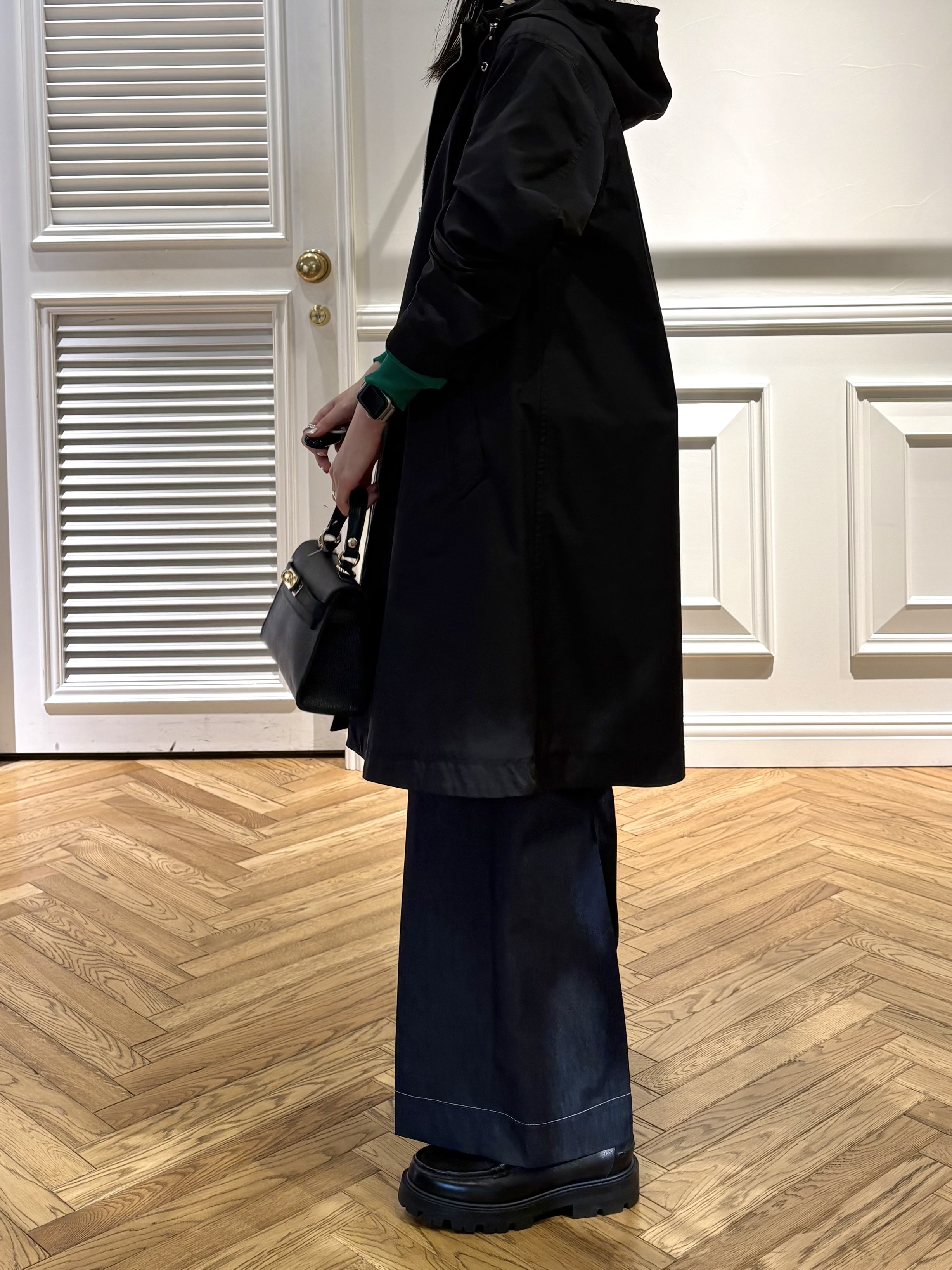 cocoさんの「DRESSTERIOR｜【ウォッシャブル】コットンシルクフレンチスリーブニット」を使ったコーディネート