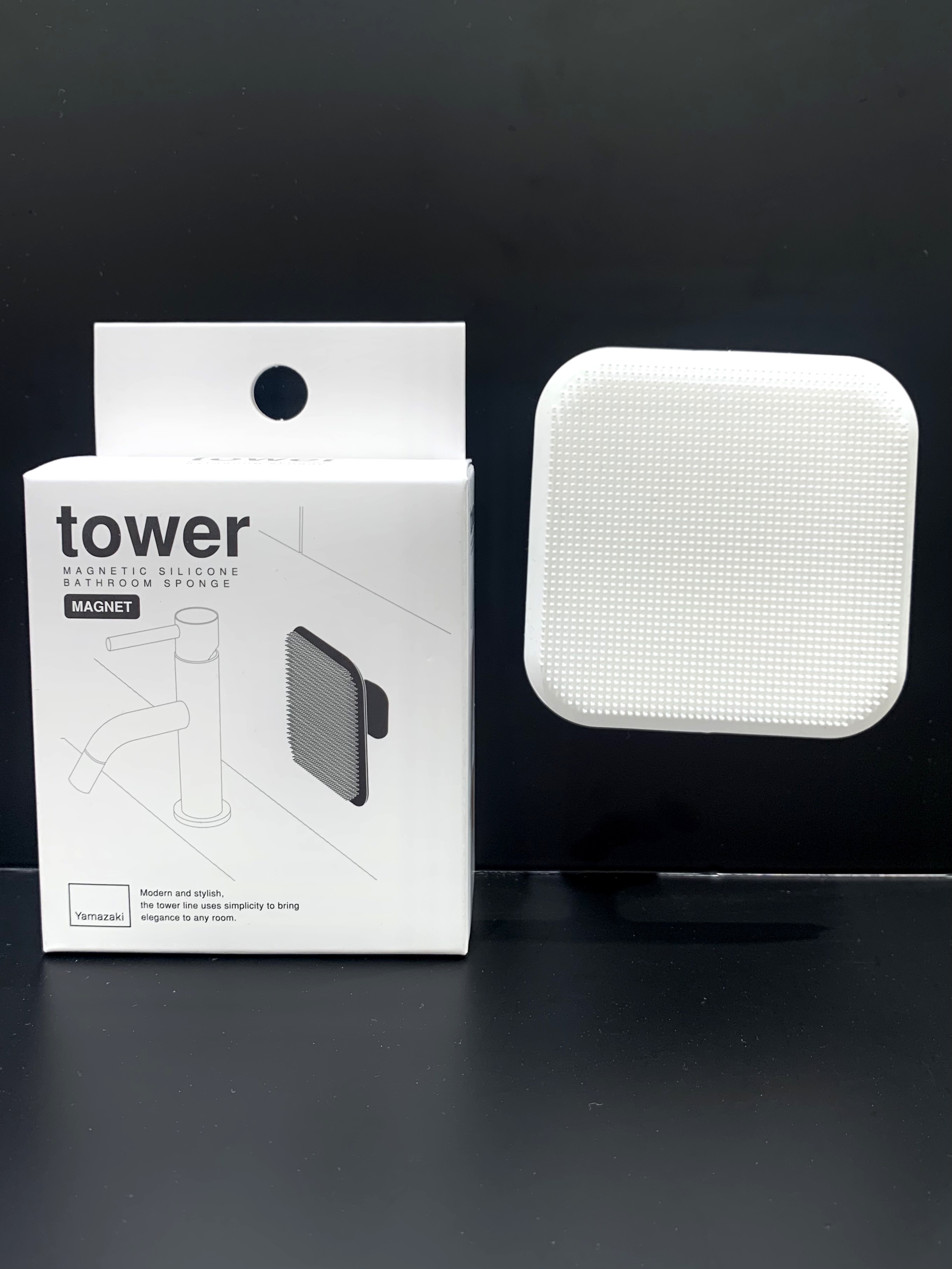 mikachoさんの「212 KITCHEN STORE｜マグネットサニタリーシリコーンスポンジ WH 山崎実業 ＜tower タワー＞」を使ったコーディネート